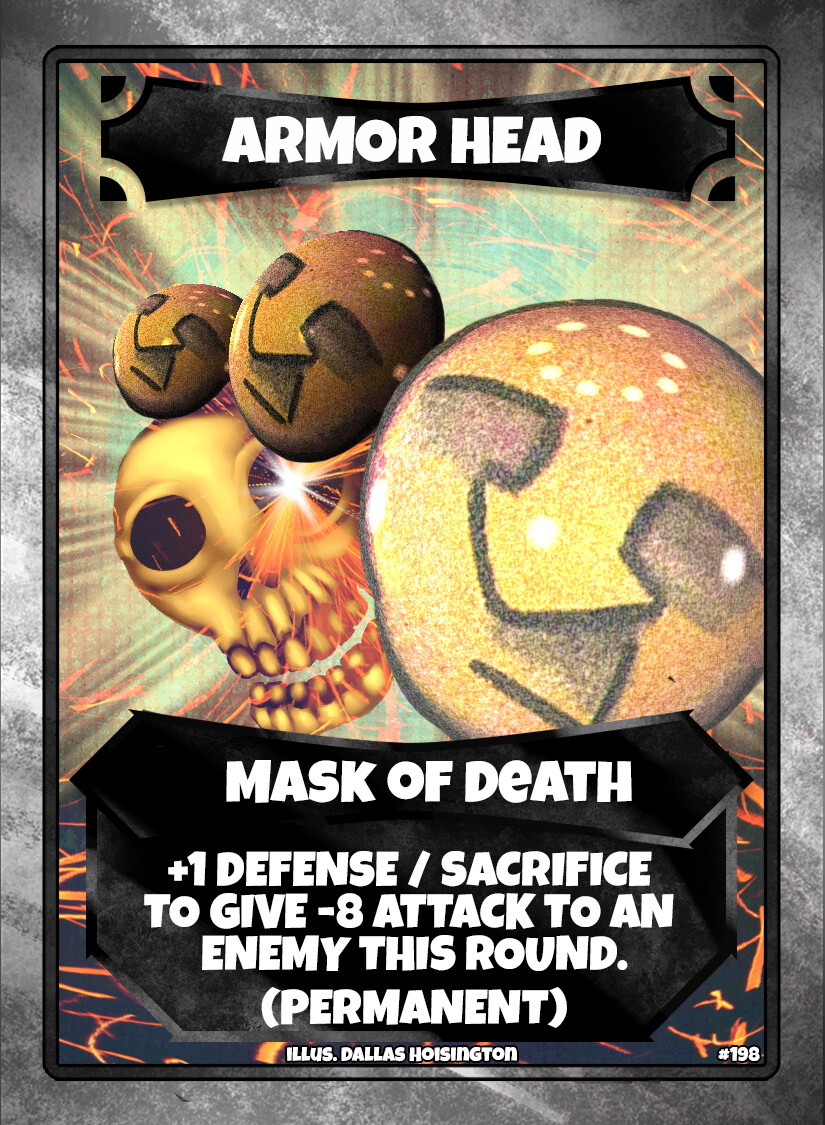 Armor Head: Mask of death