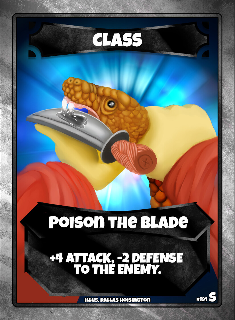 Class: Poison the blade
