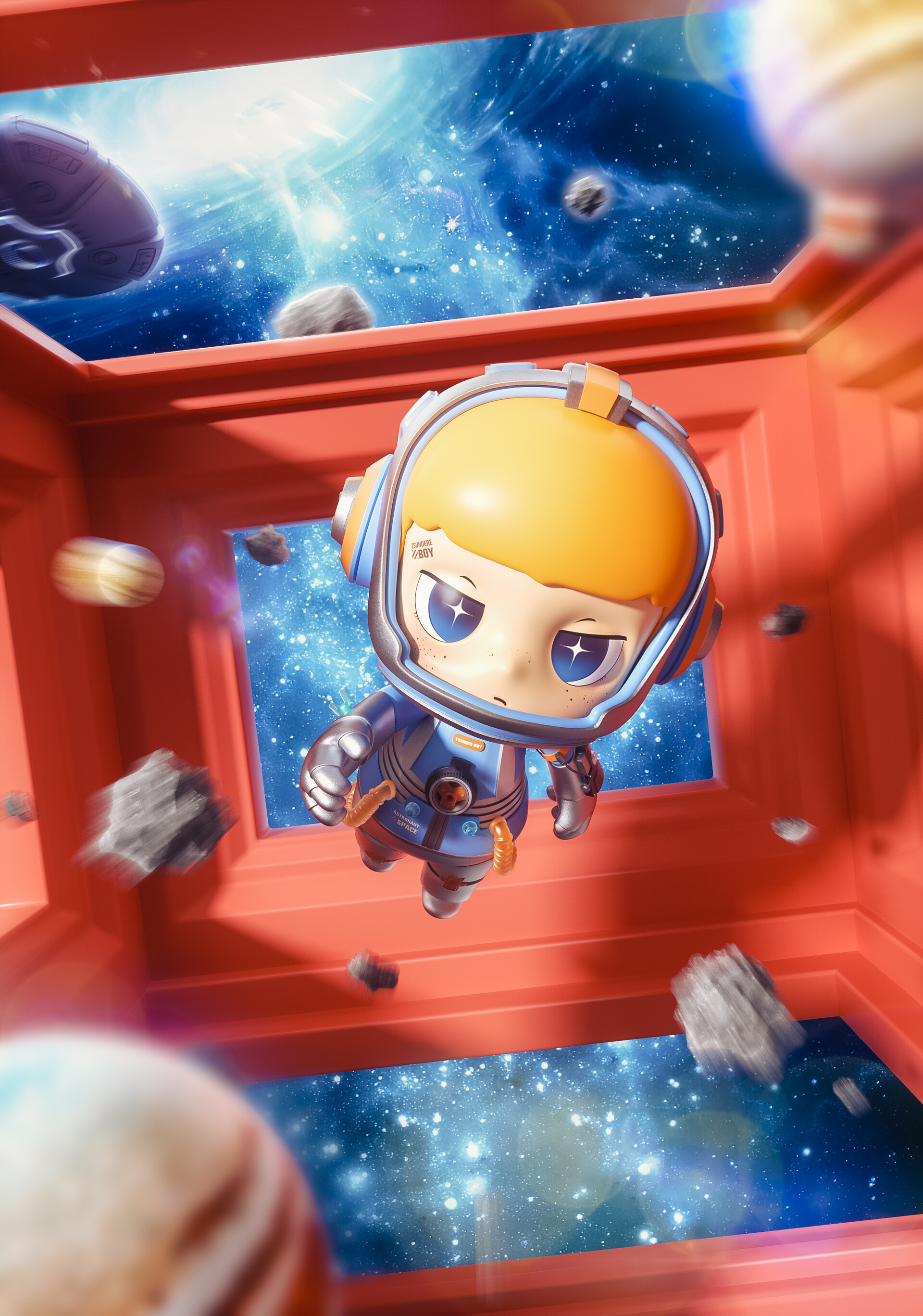 ArtStation - TSUNDERE BOY丨astronaut