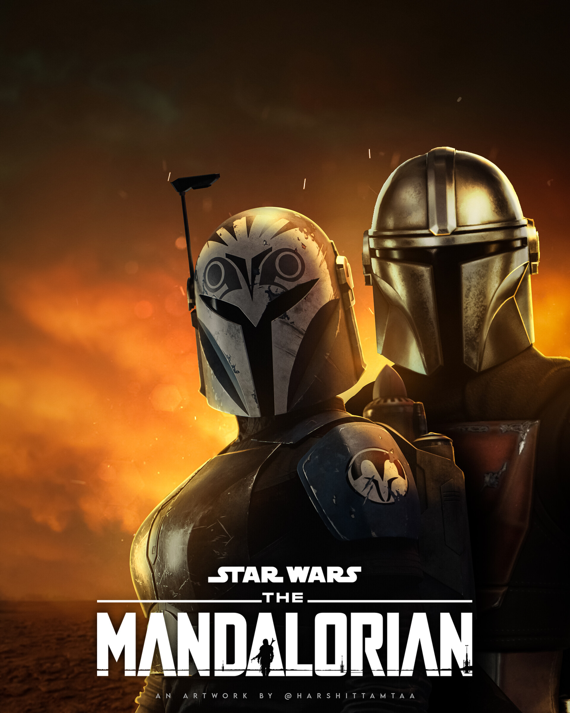 ArtStation - Bo-Katan x The Mandalorian (2nd Digital Artwork)