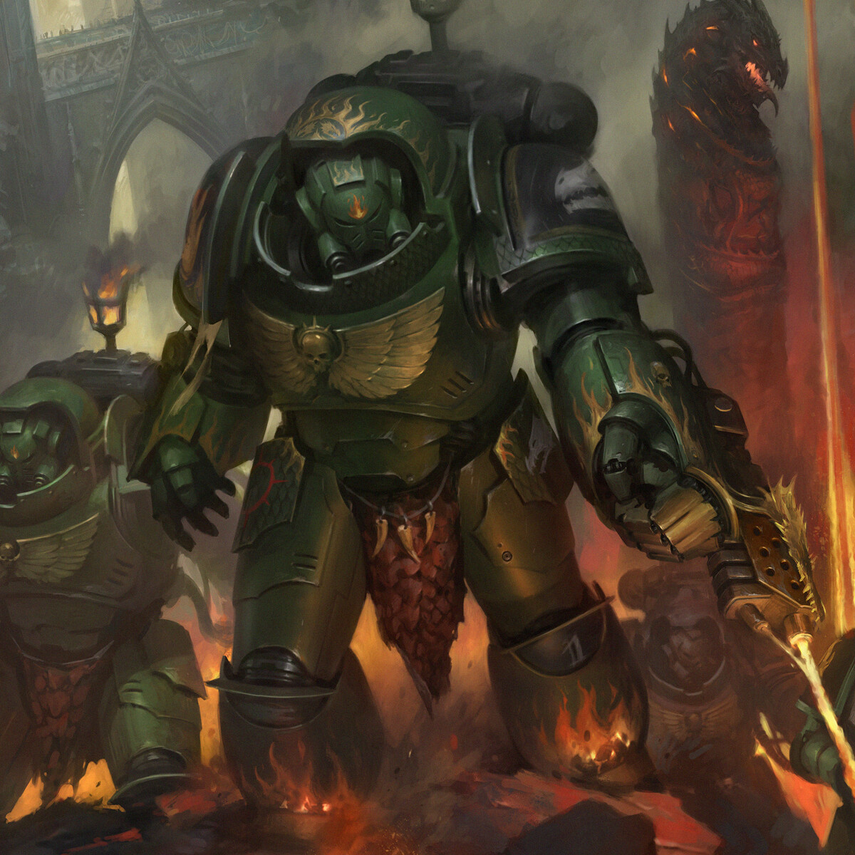 Warhammer 40k: SALAMANDERS 