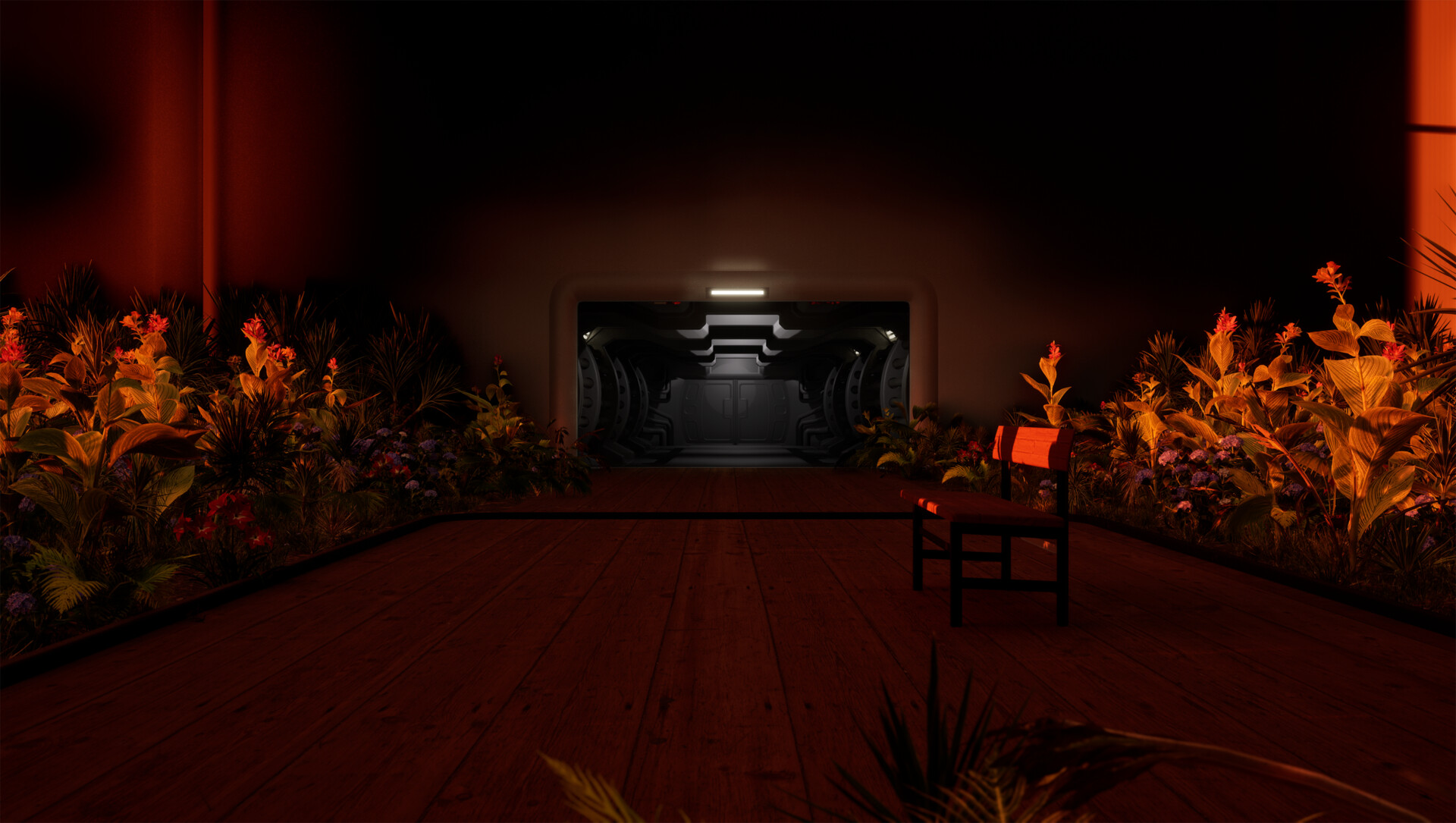 Backrooms - Poolrooms Modular Horror Environment
