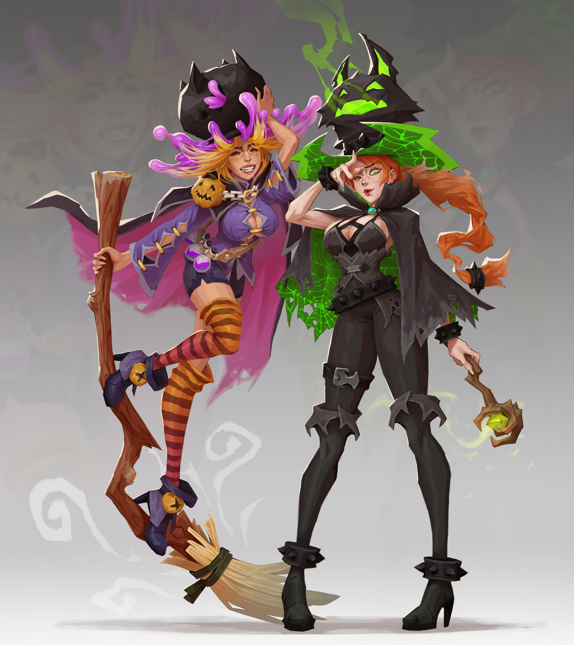 ArtStation - Anime witches