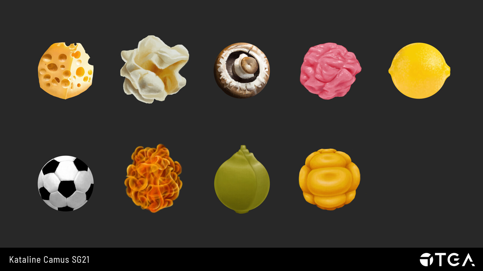 Material study in Photoshop