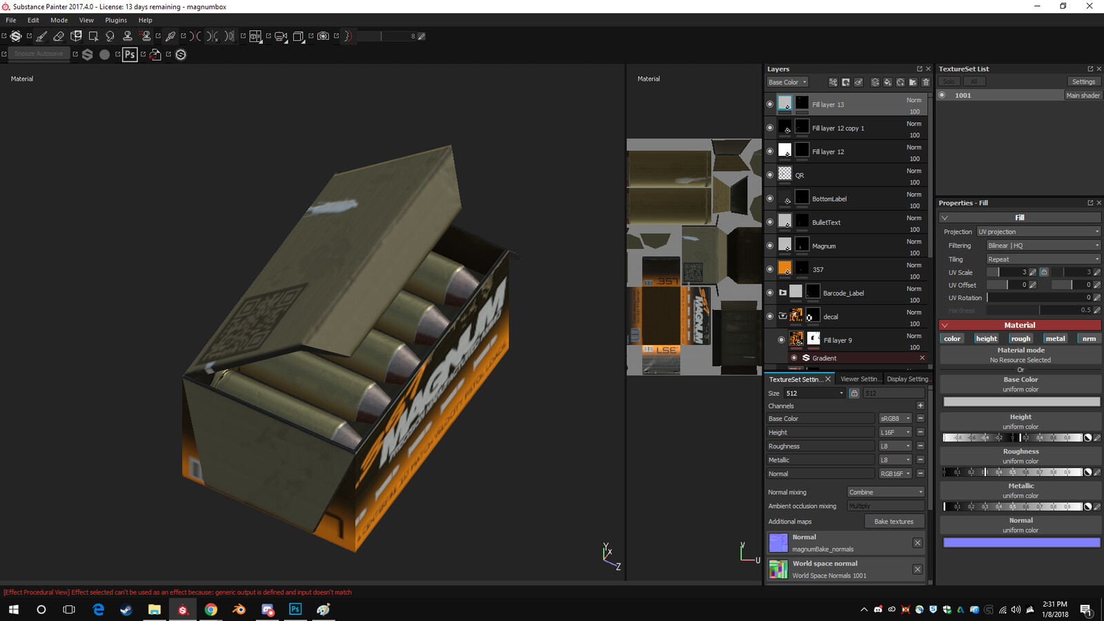 Revolver ammunition box