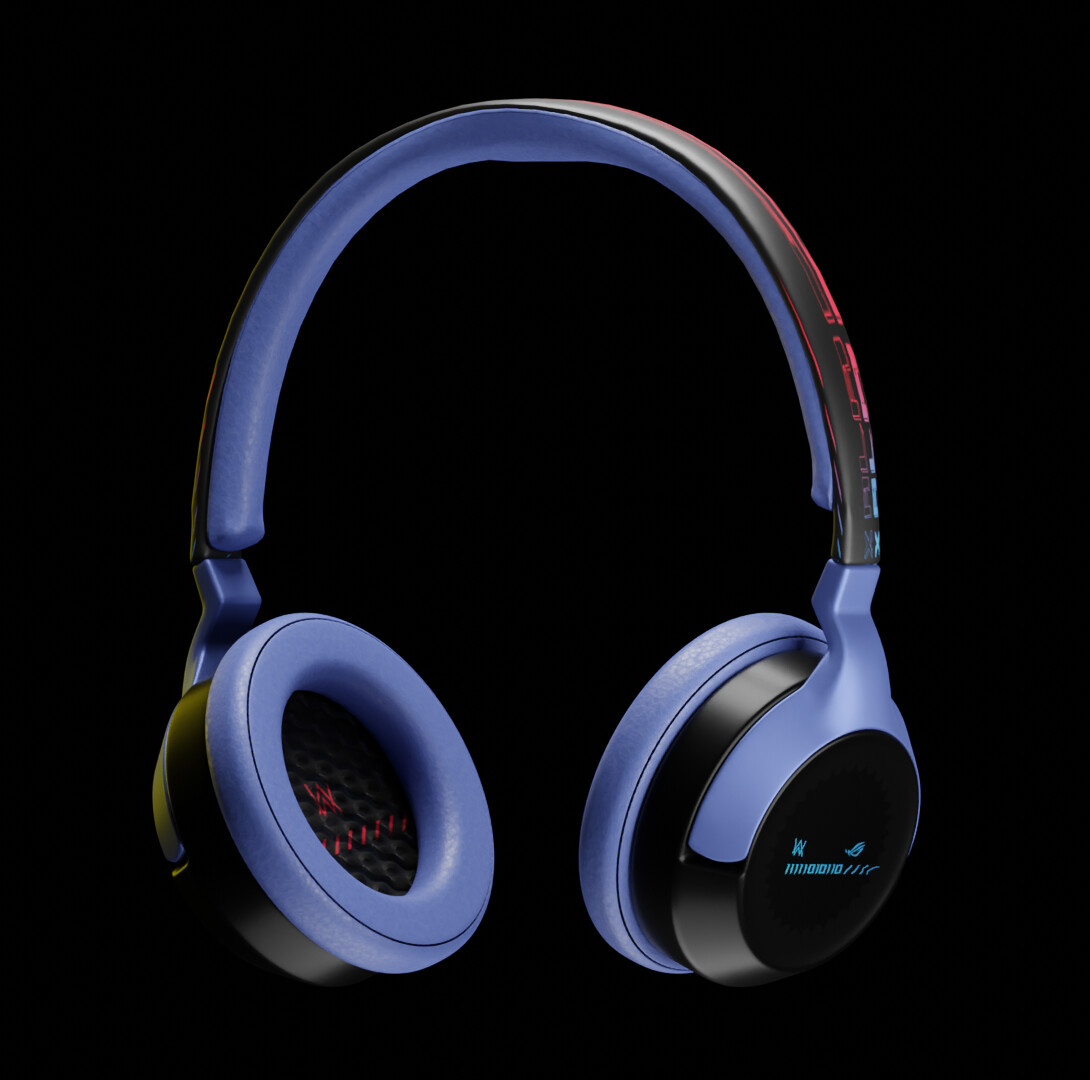 ArtStation Headphone x Asus Rog x Alan Walker