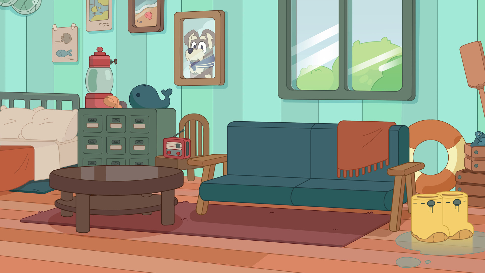 ArtStation Bluey BG style adaptation II
