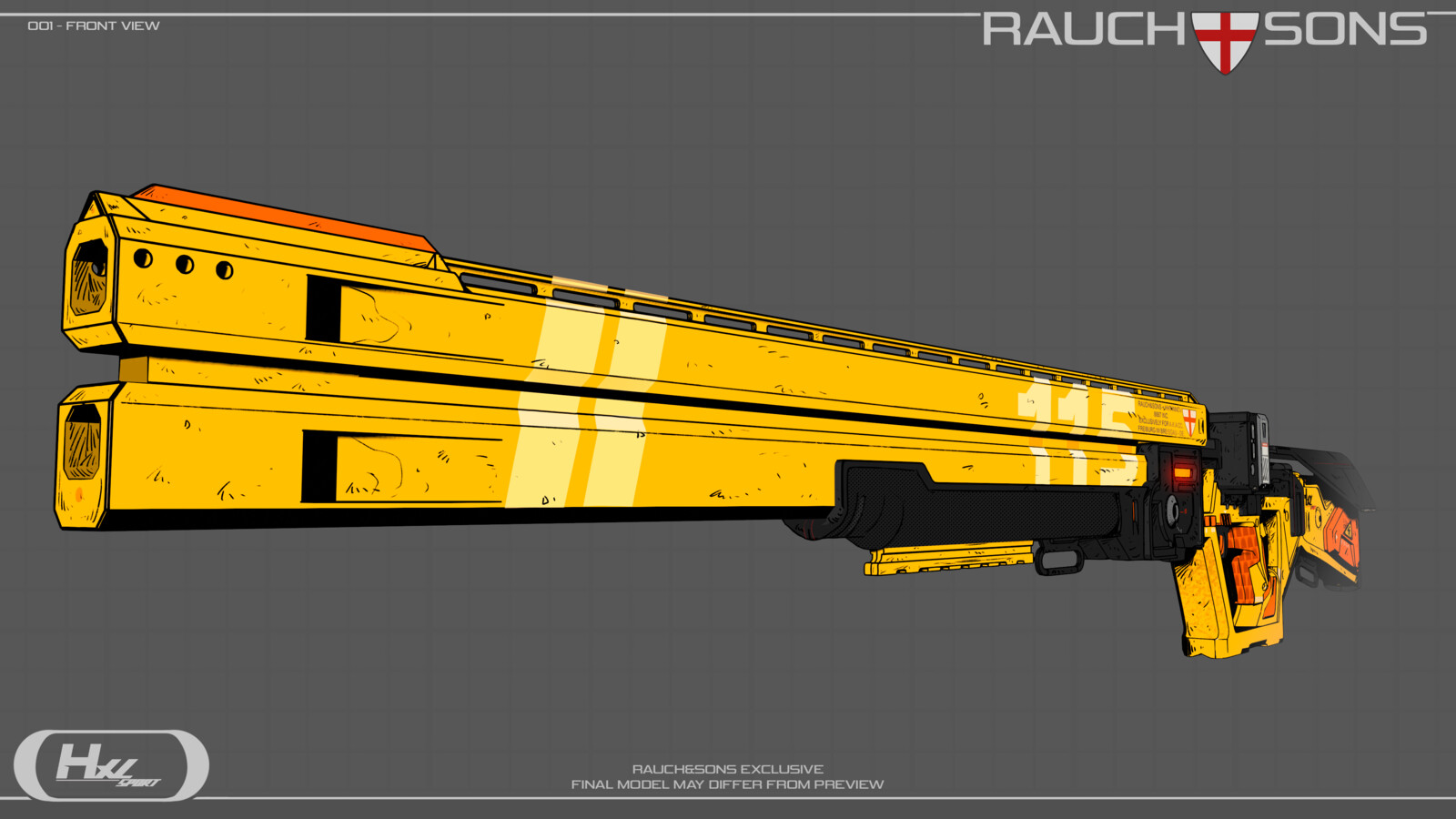 HXL SPORT - 3D LINE - FRONT