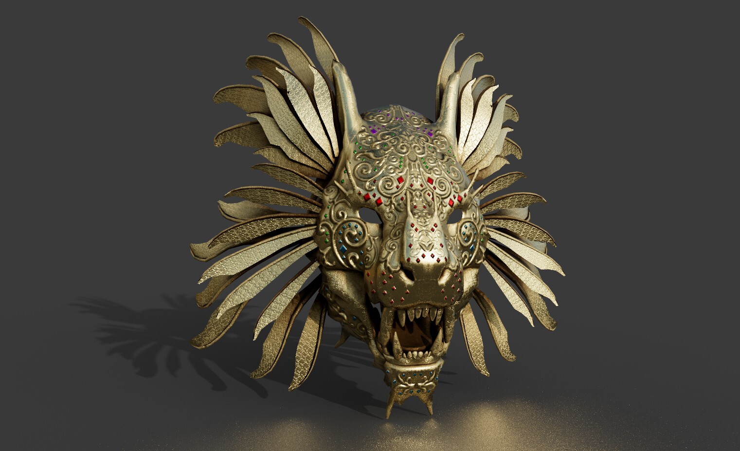 ArtStation Shadowmane Ornamental Mask (ARK)