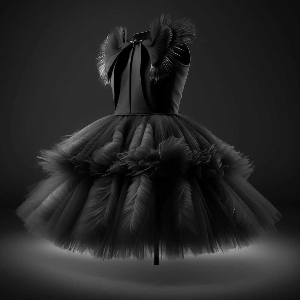 ArtStation - Black dress