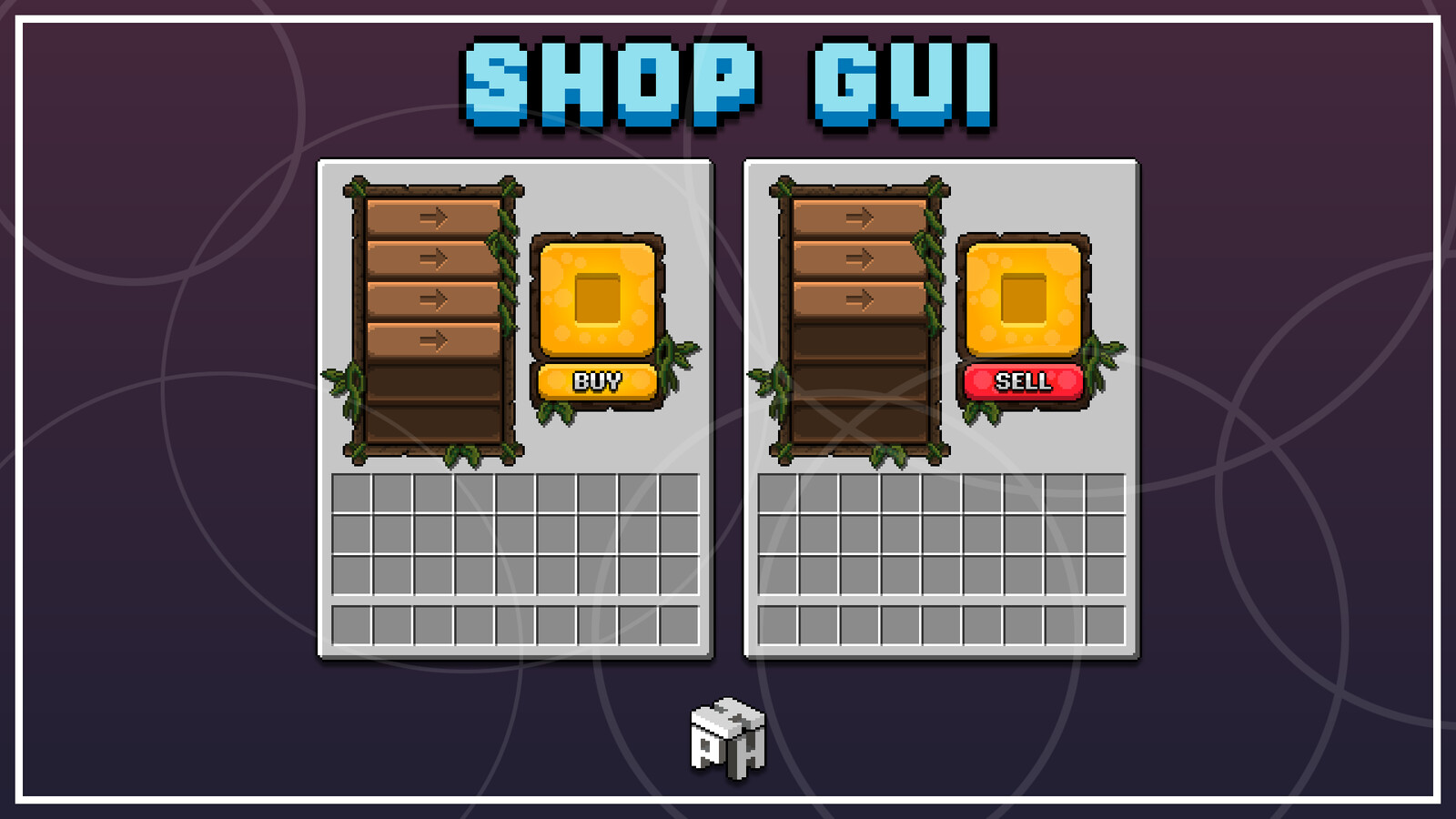 Honnv shop gui custom minecraft gui 