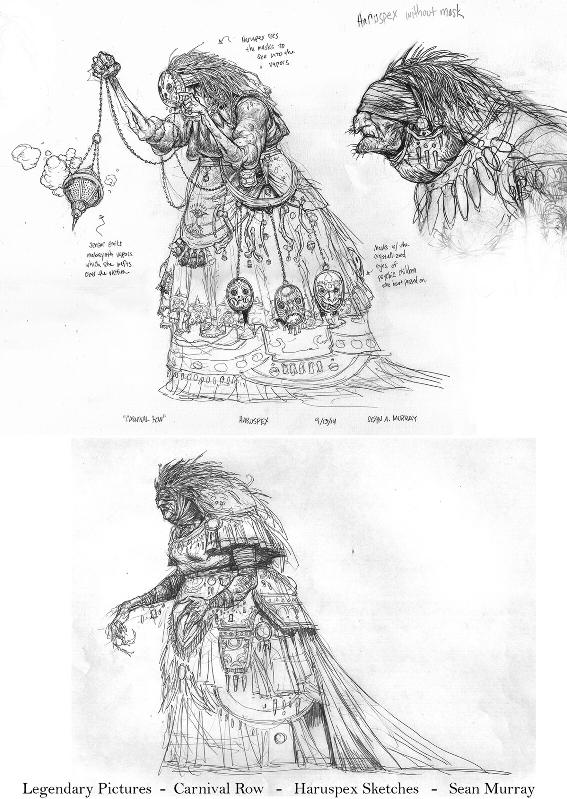 Haruspex Sketches
