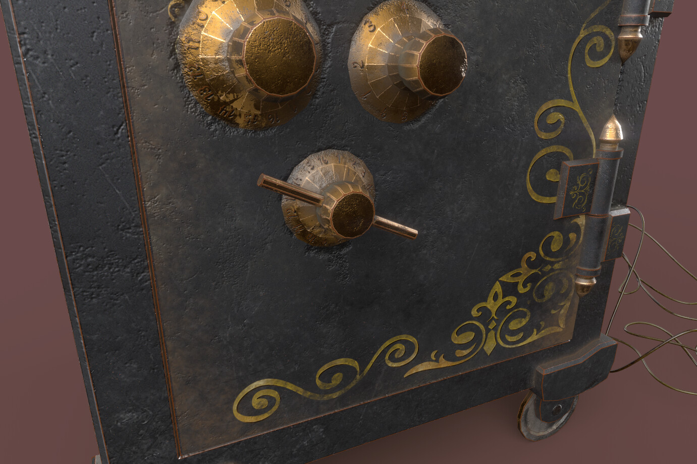 Rendered in Substance Painter