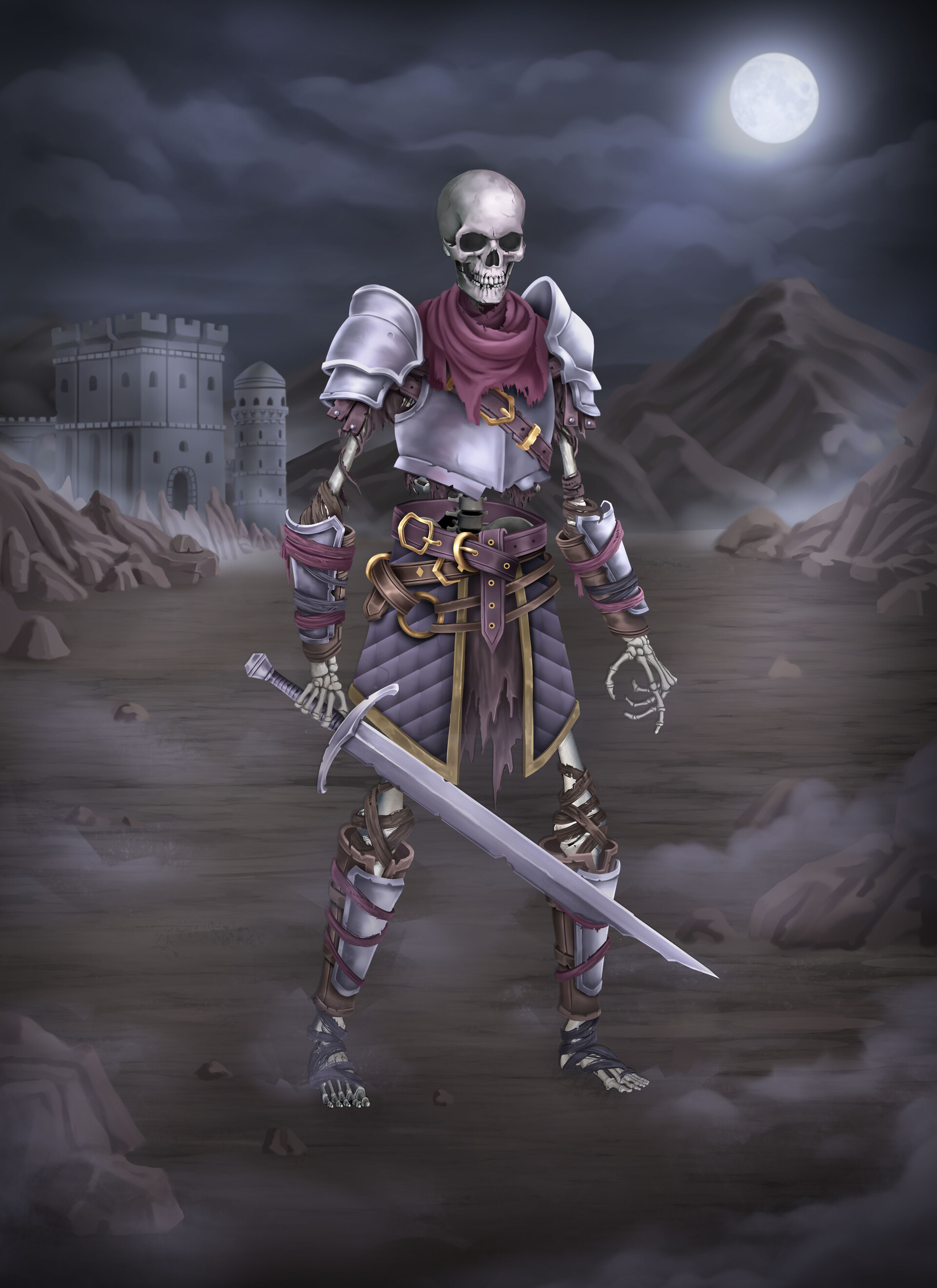ArtStation - Skeleton knight