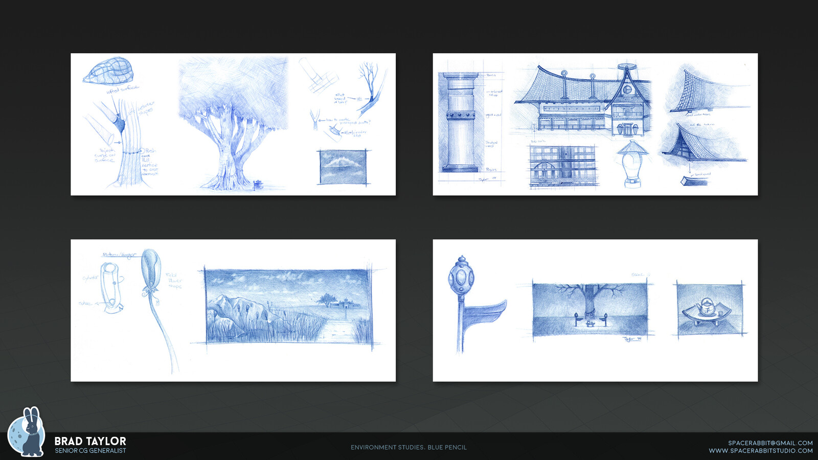 Thesis process drawings