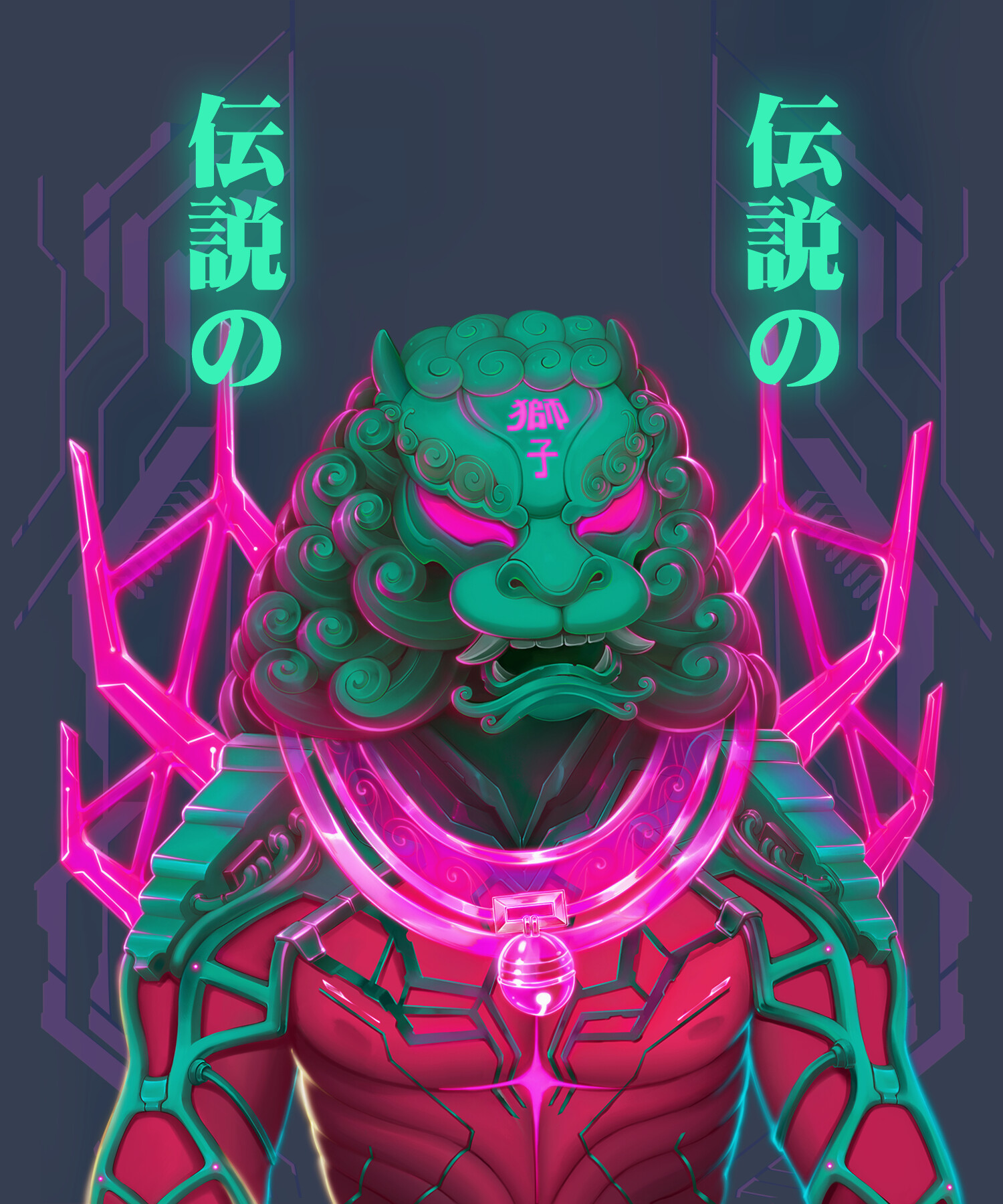 ArtStation - Лев Будды
