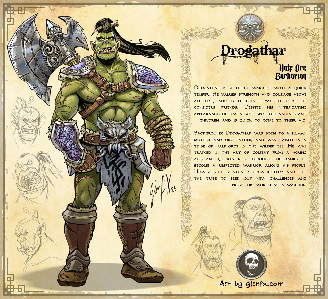 Orc Barbarian