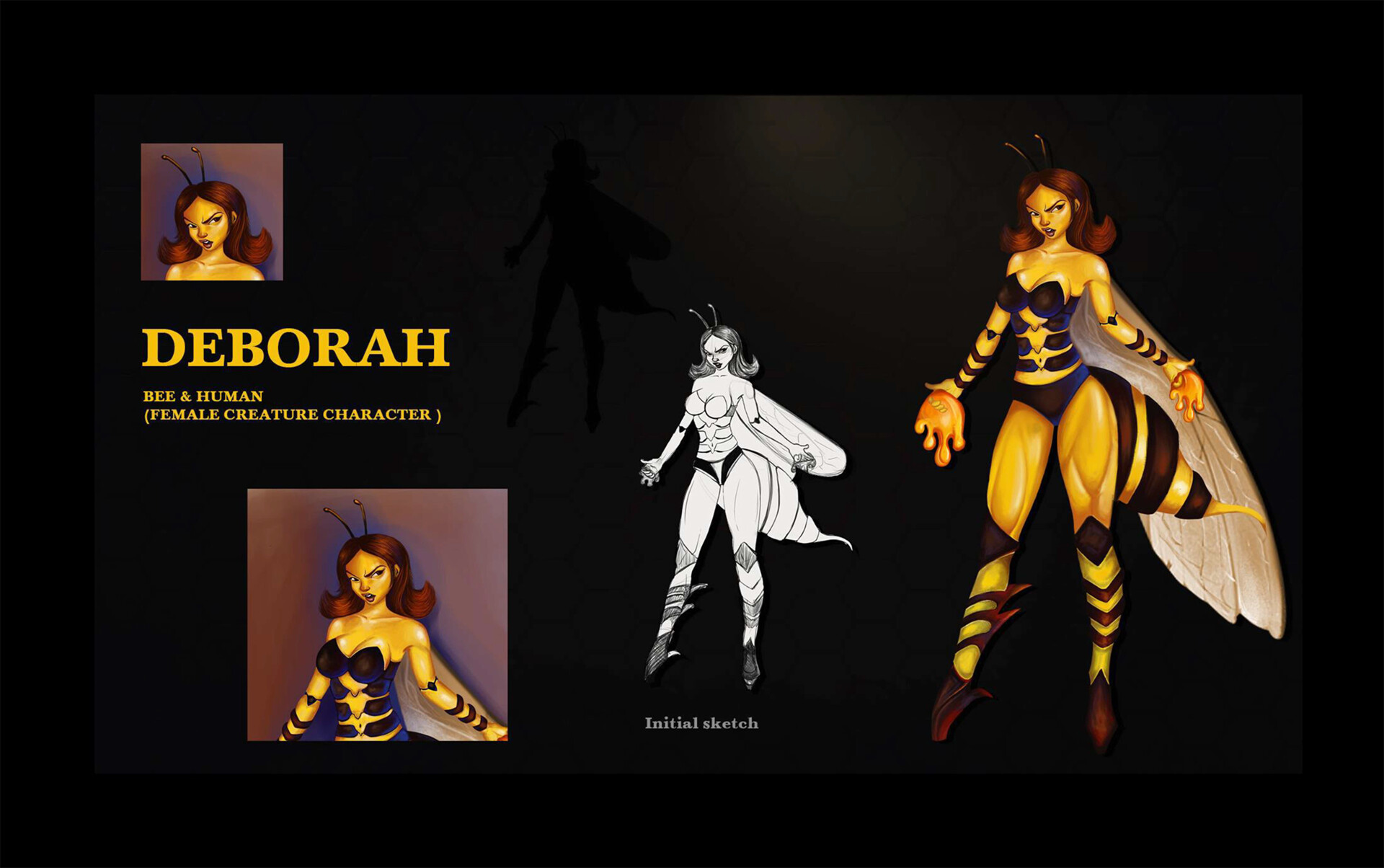 ArtStation Female Character Named DEBORAH