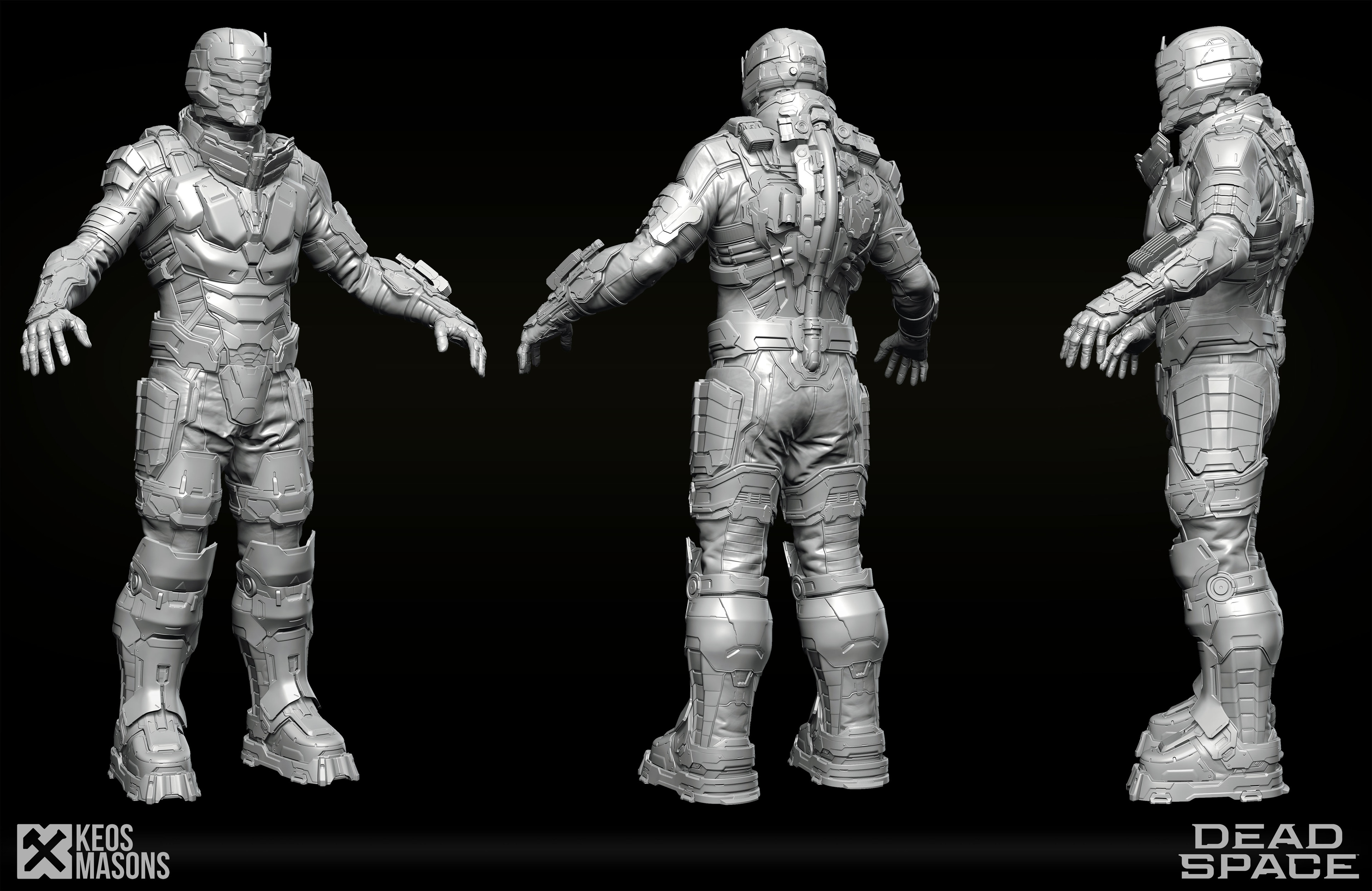 ArtStation - Isaac Venture Suit - Dead Space