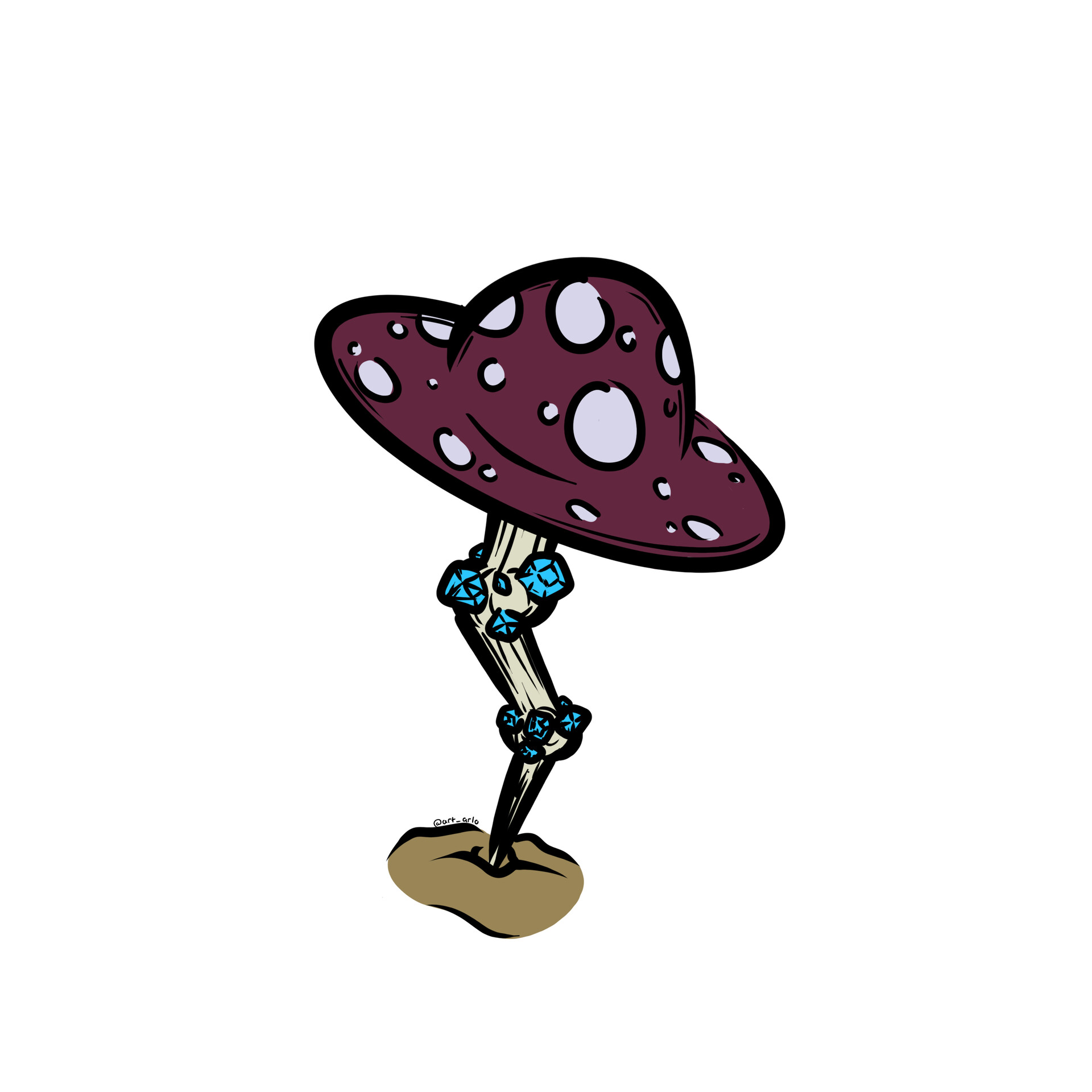 arlo-freeth-daily-doodle-1-gemshroom