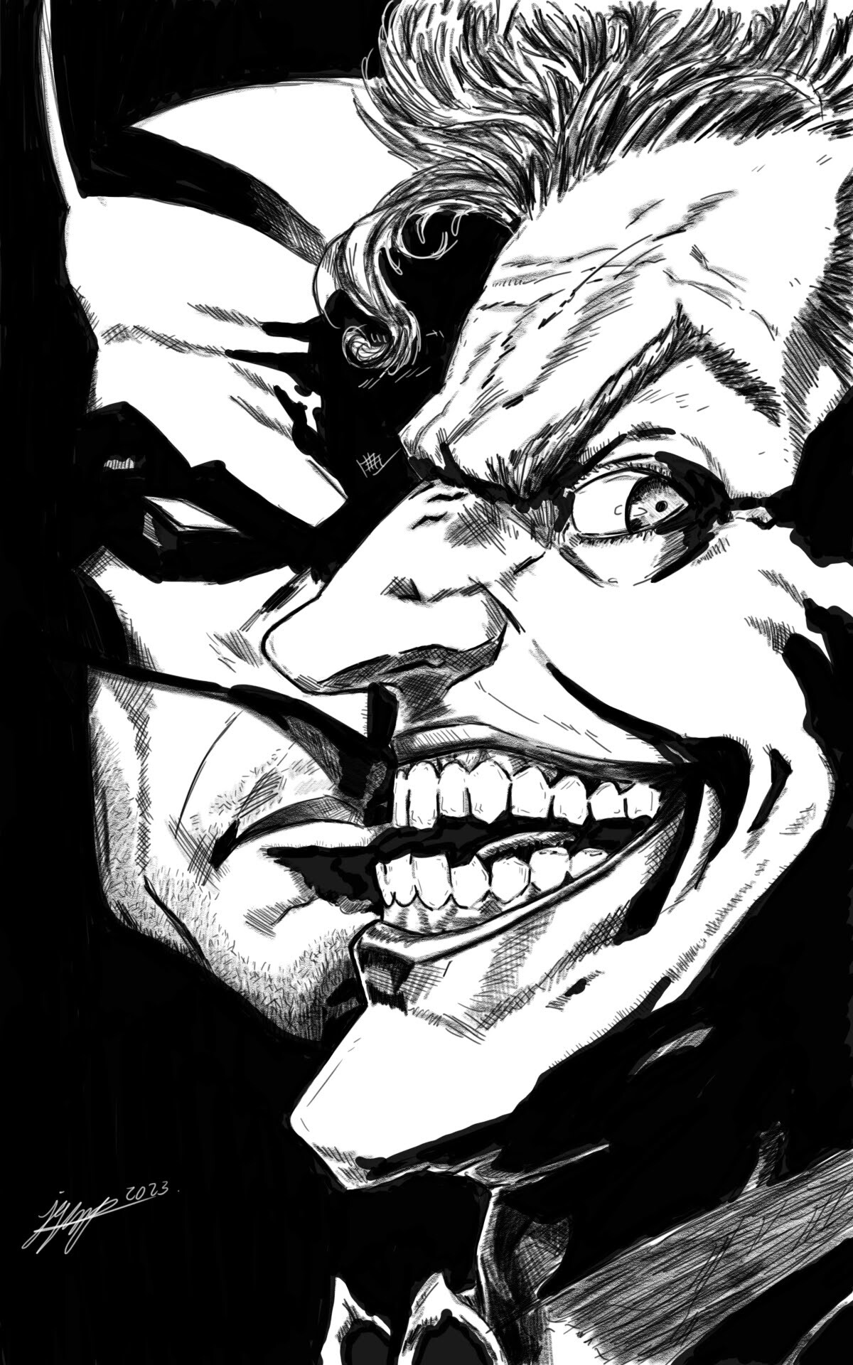 ArtStation - Batman & Joker