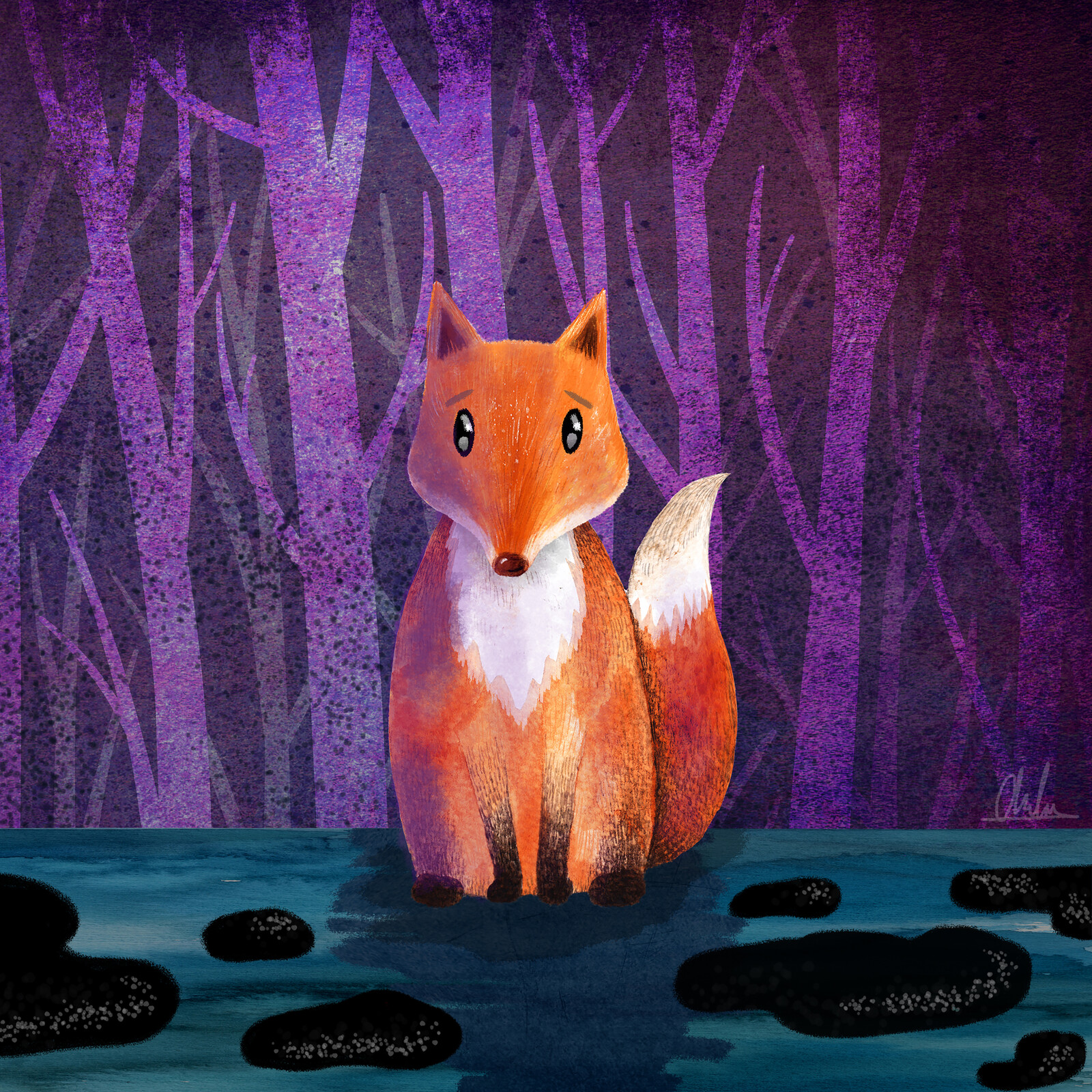 Foxie in the Woods