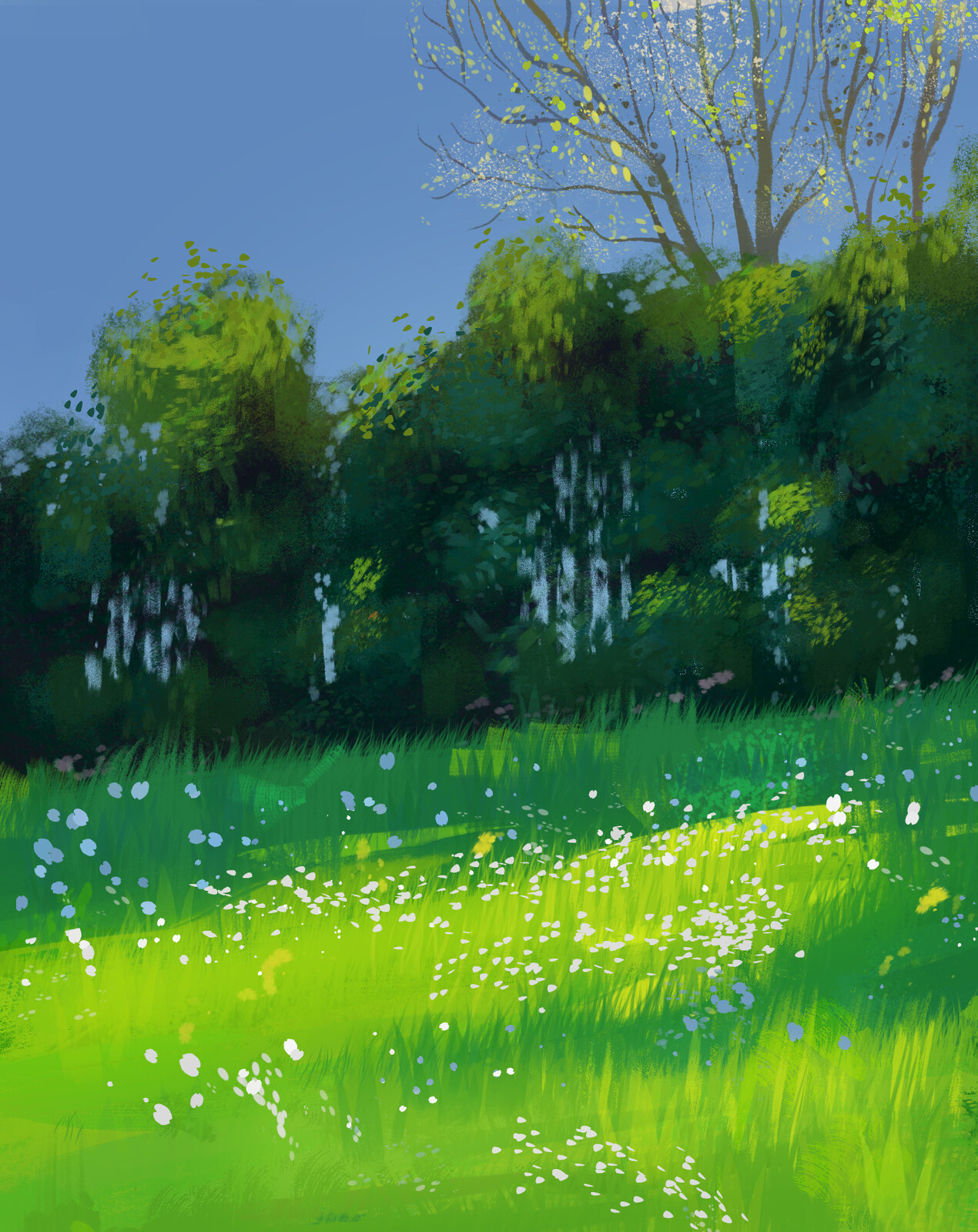 Plein Air in Villa Pamphili