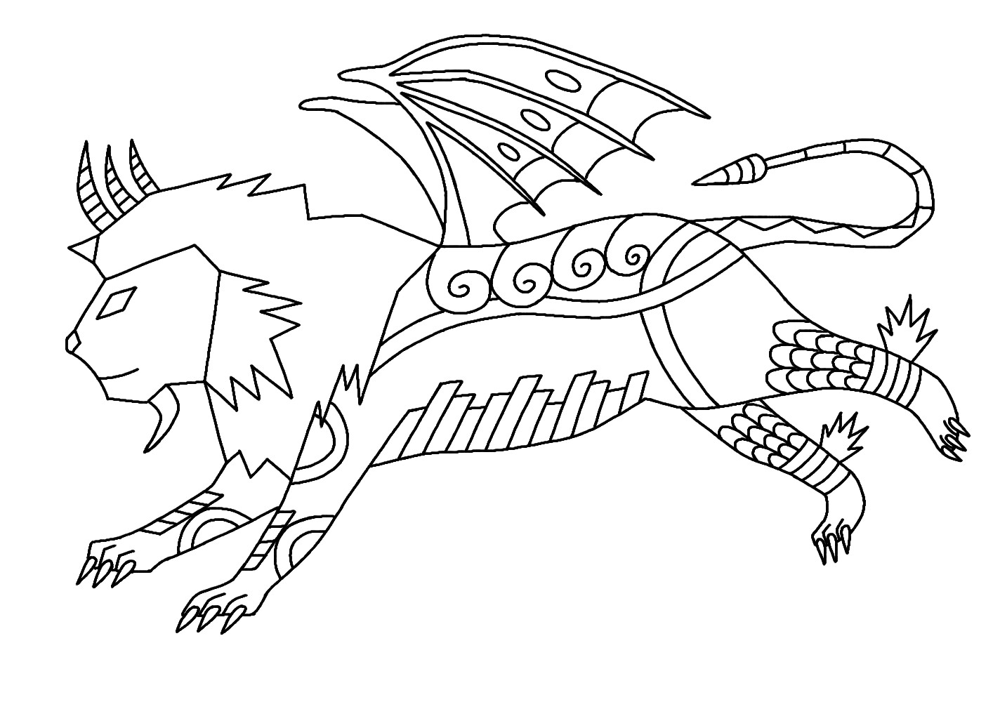 ArtStation - Dragon Lion