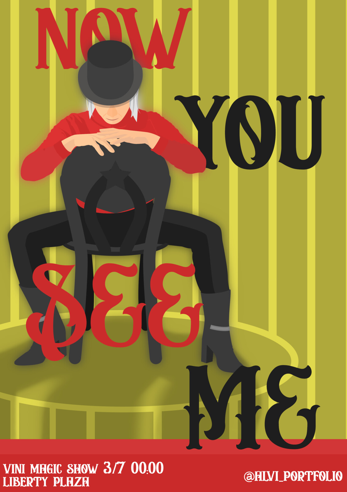 Promotional Poster for Vini's Magic Show