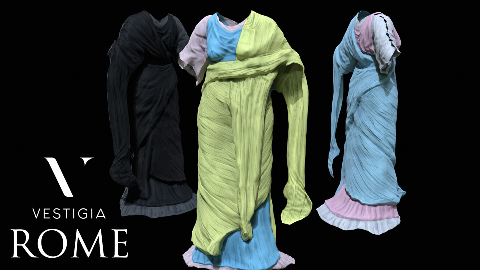 Roman matrona dress