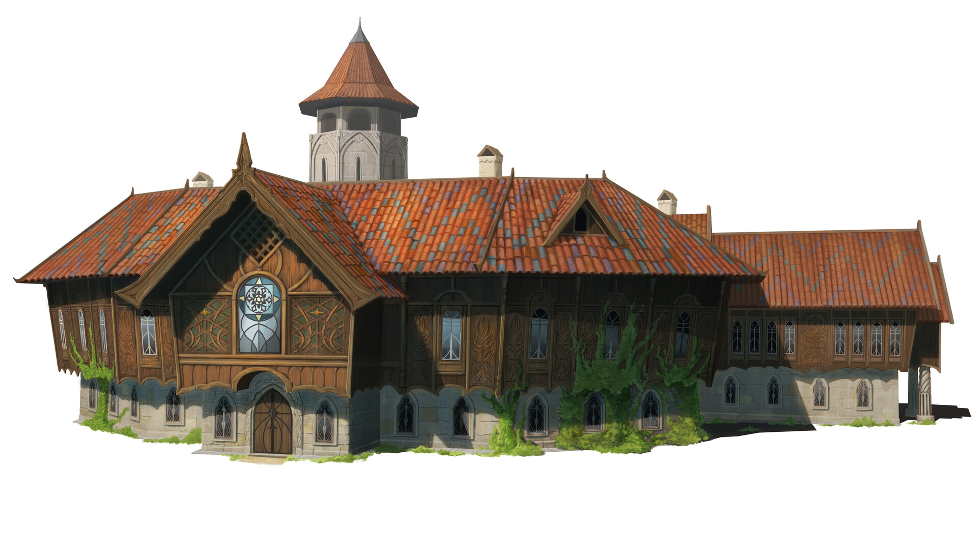 ArtStation Rivendell The House Of Elrond