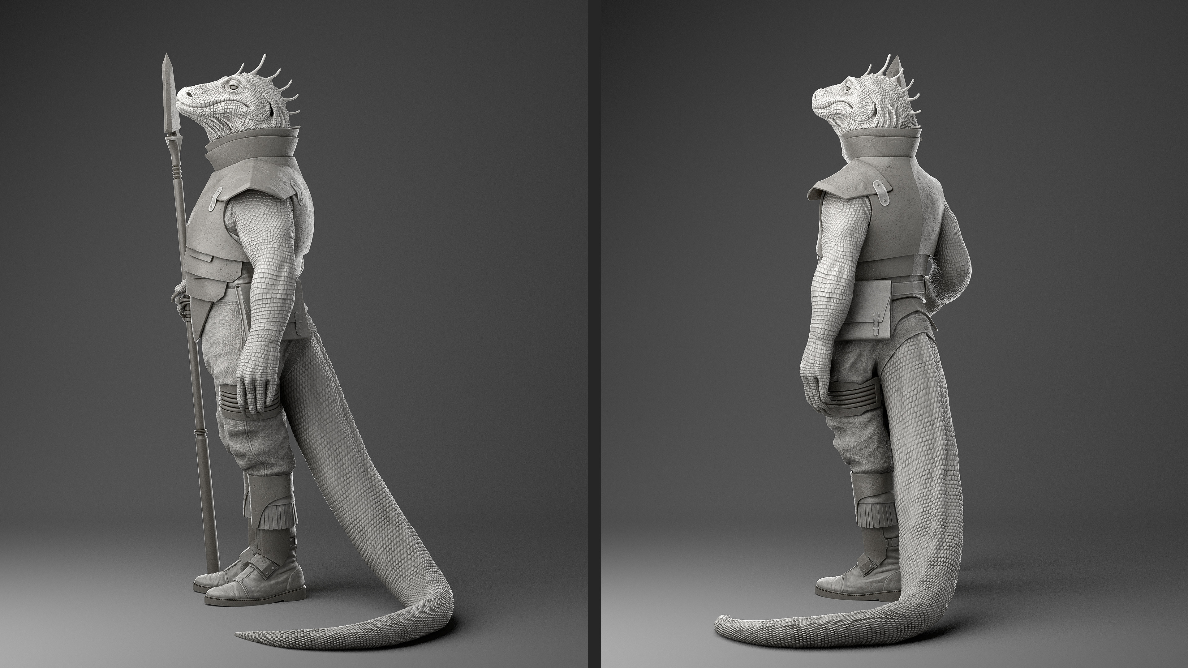 High Poly Render