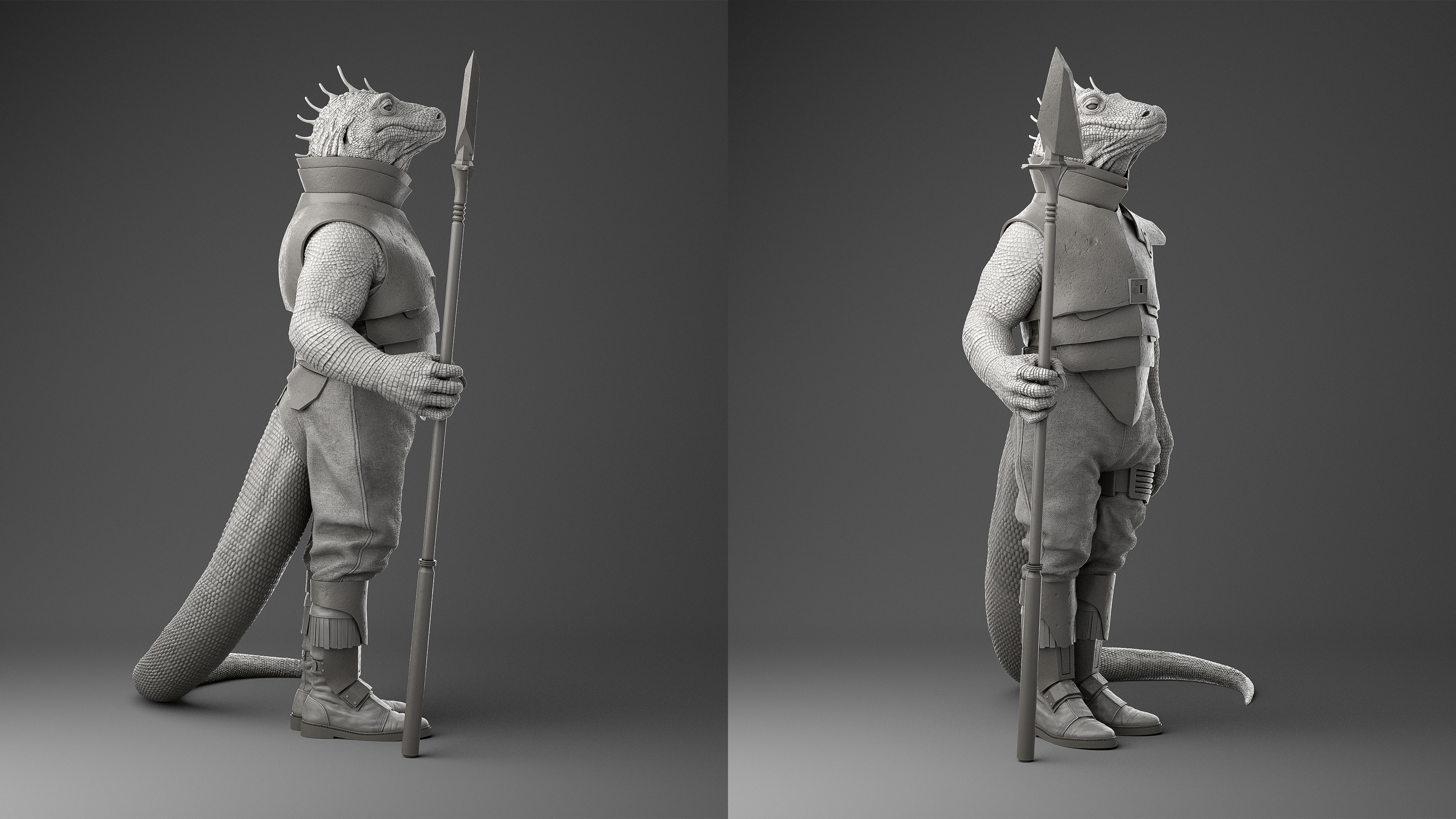 High Poly Render