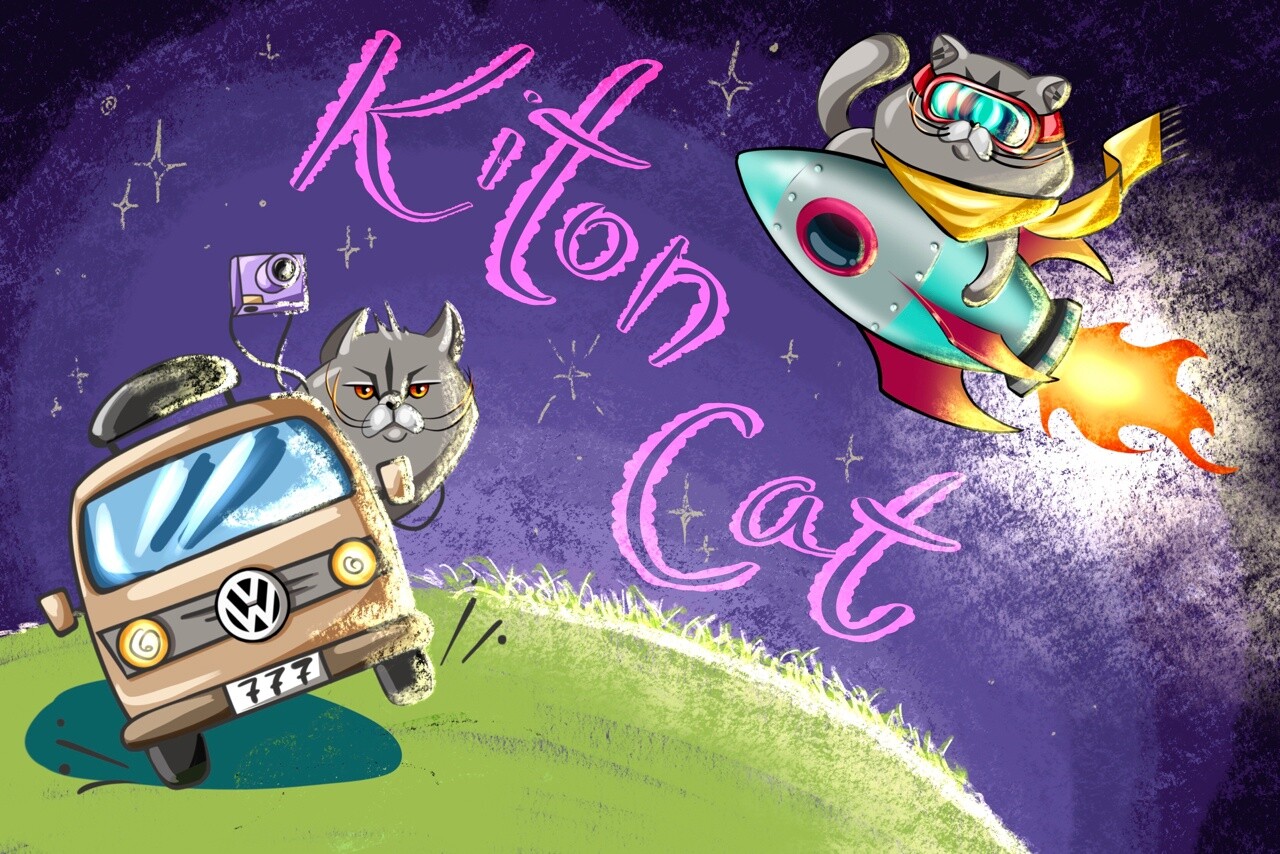 ArtStation - Kiton Cat stickers