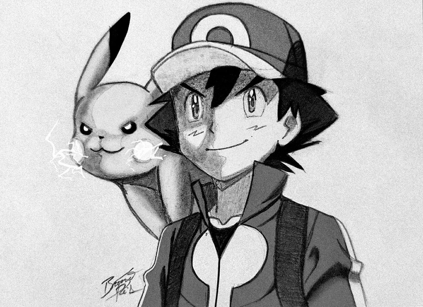 How to Draw Ash and Pikachu - Pokemon by harry0smith on DeviantArt