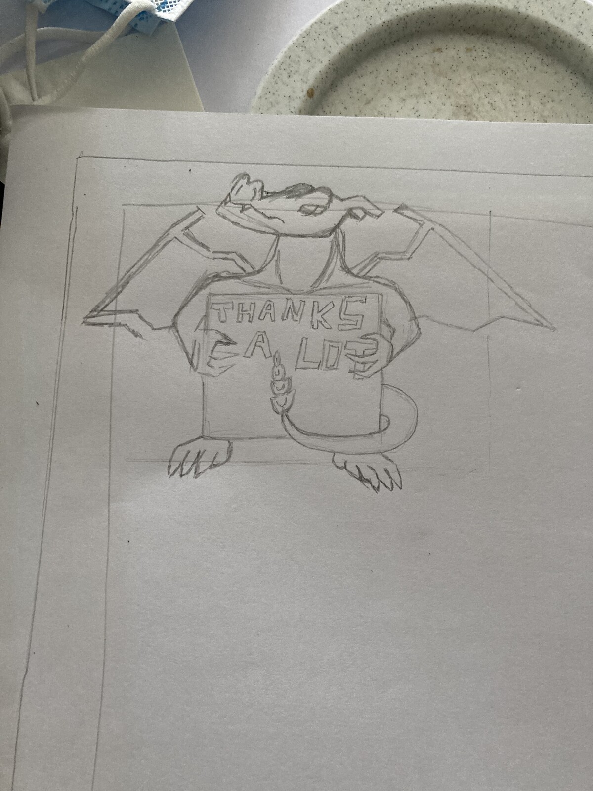 second idea rough sketch