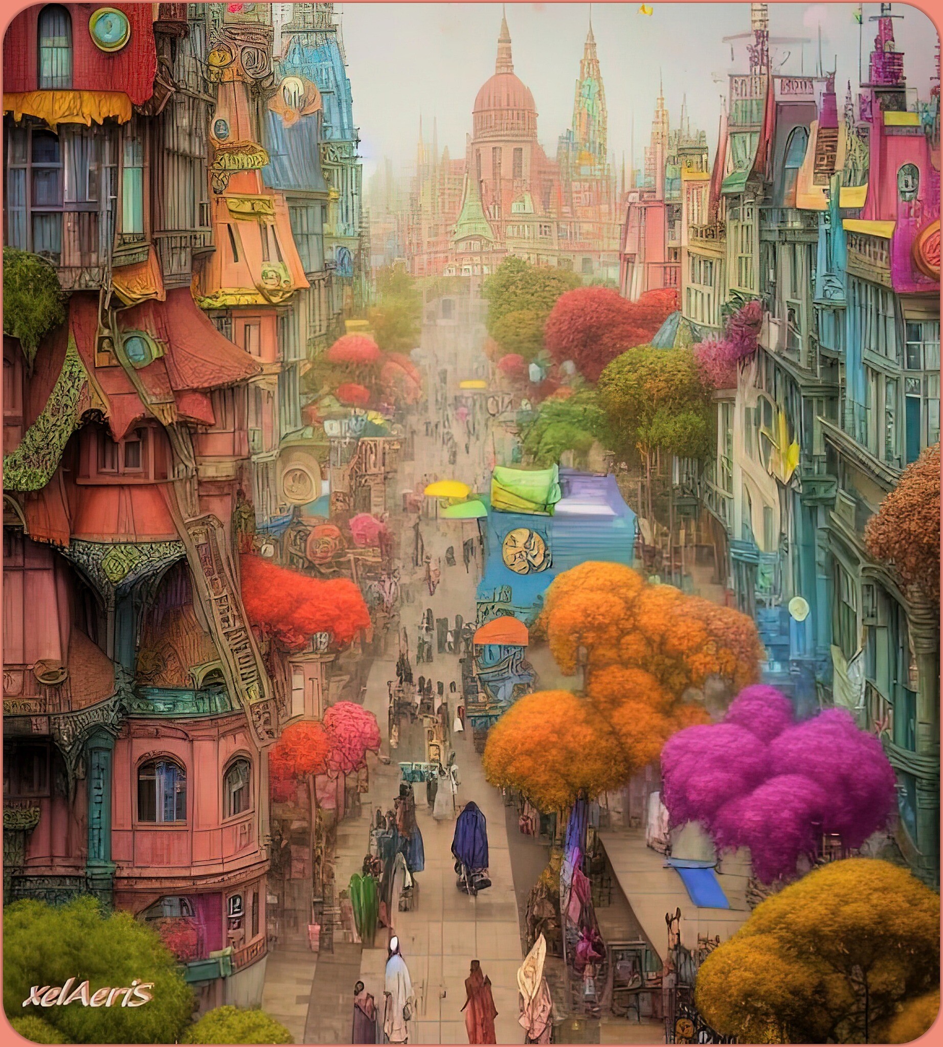 ArtStation The Fairytale Town