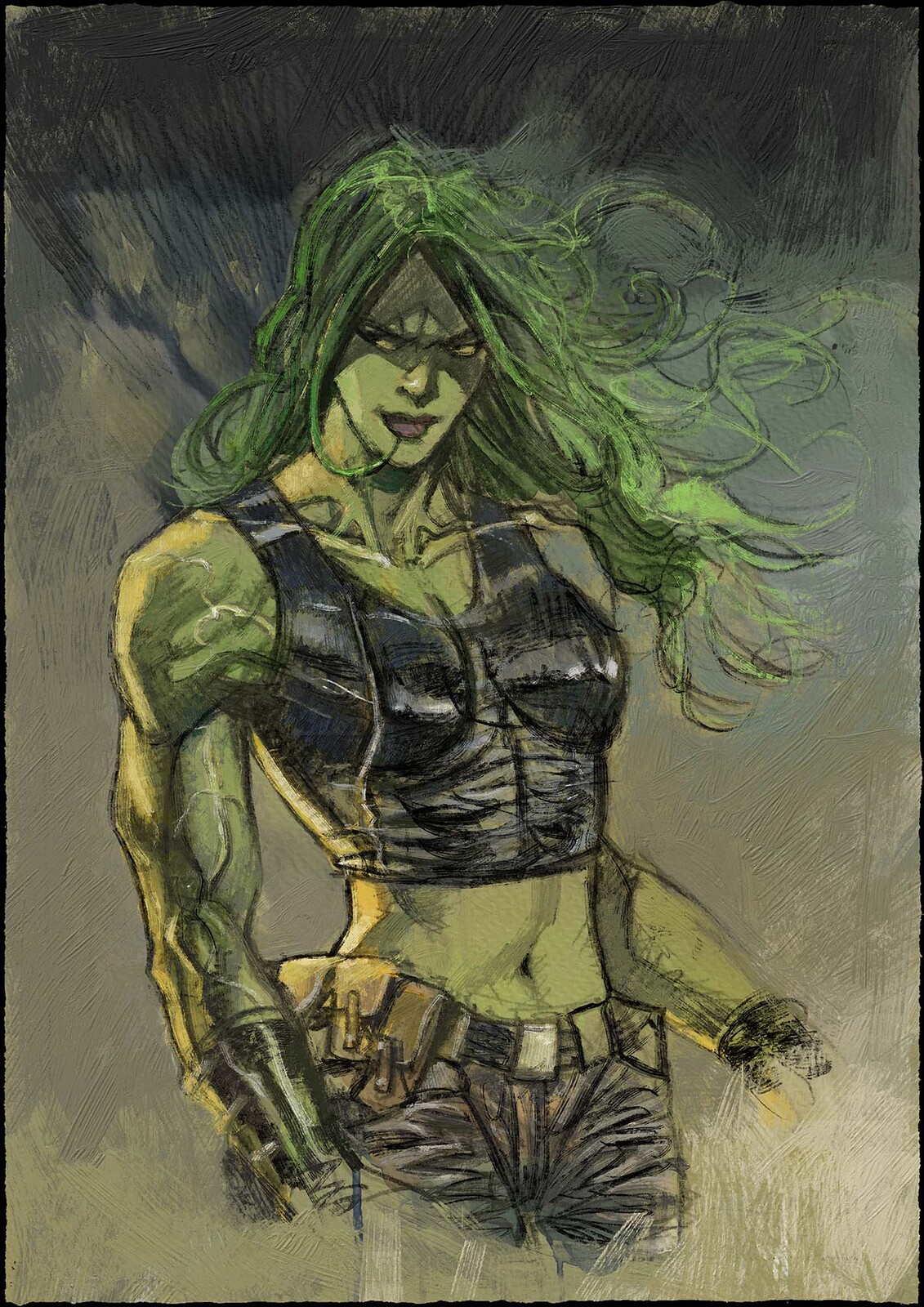 She Hulk portrait
