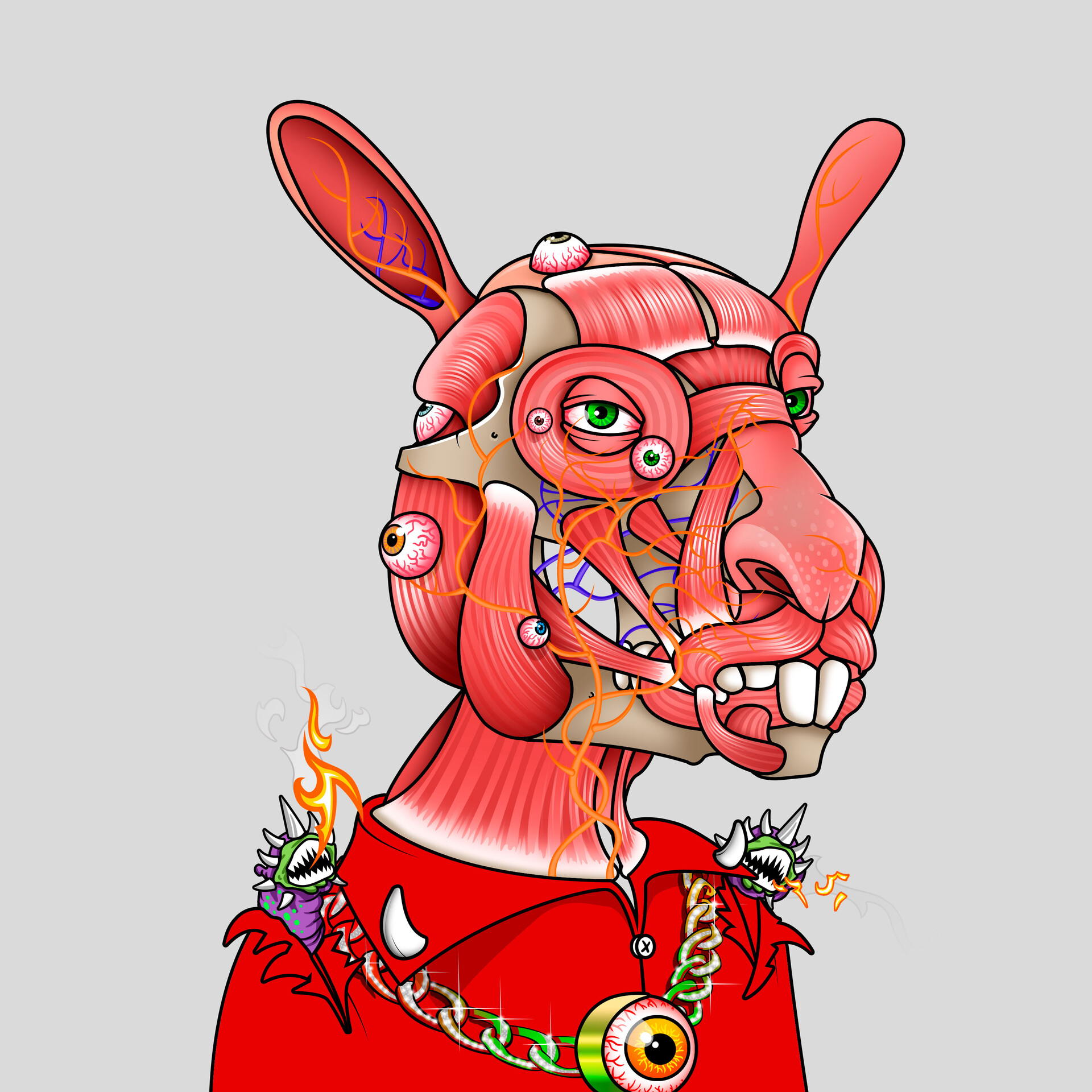 ArtStation - MUTANT RABBIT NFT #24