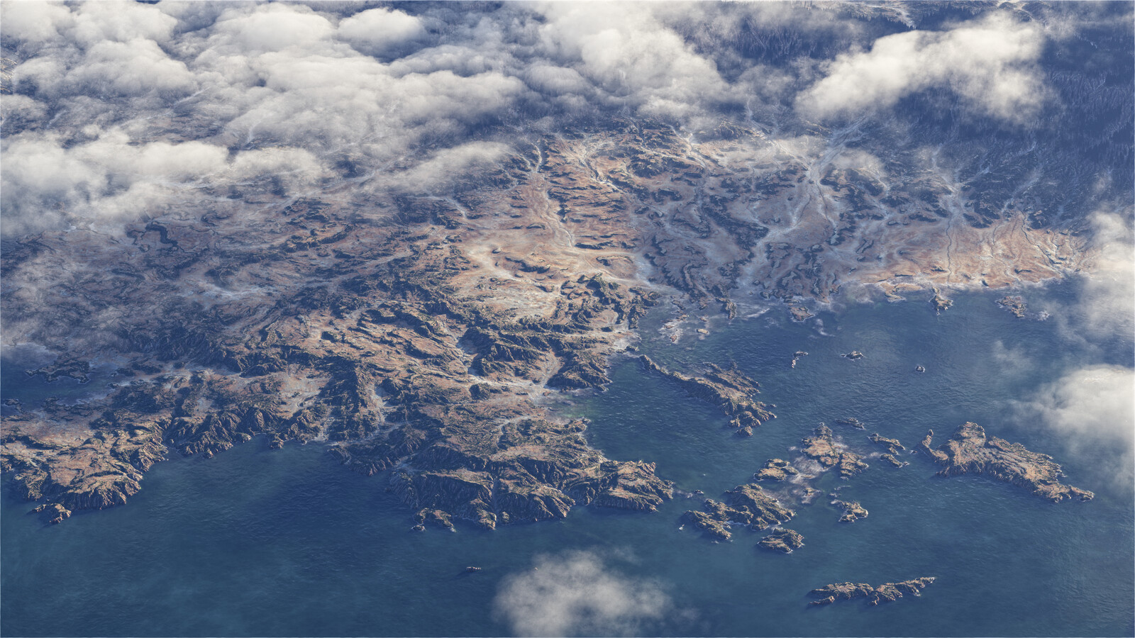 Landscape Practice - Boreal Coast Aerial View