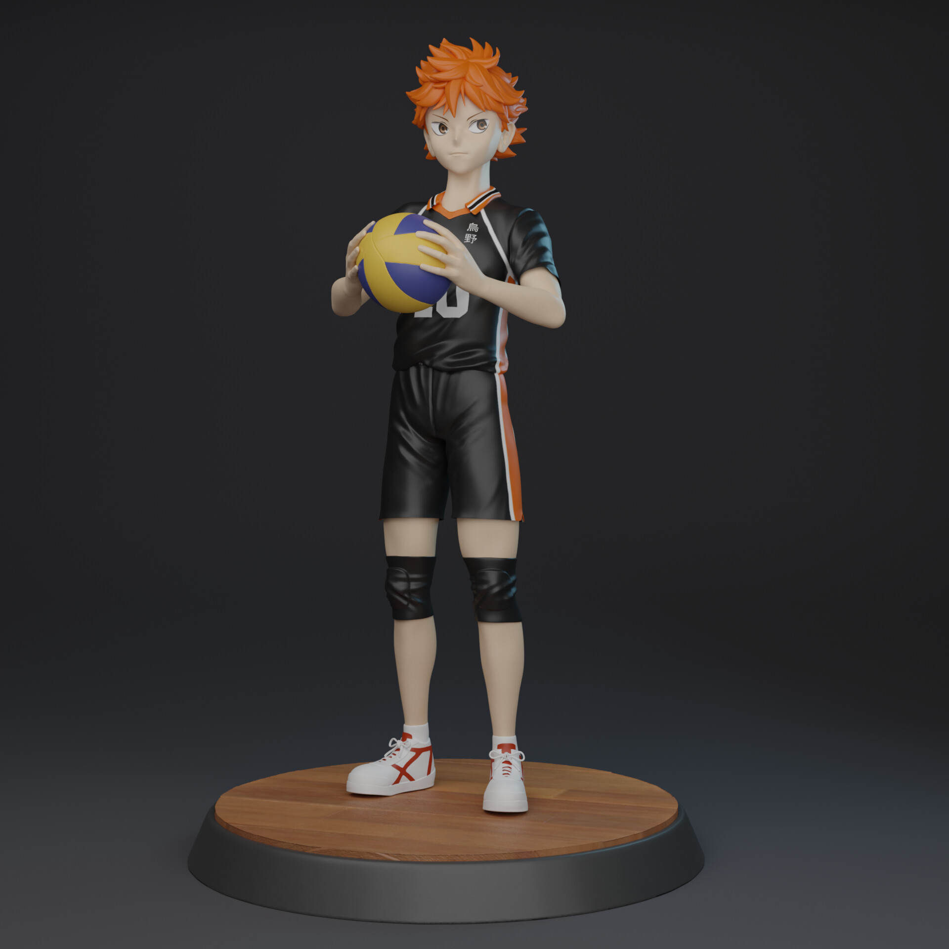 Shôyô Hinata Haikyuu Anime Character Paint By Numbers
