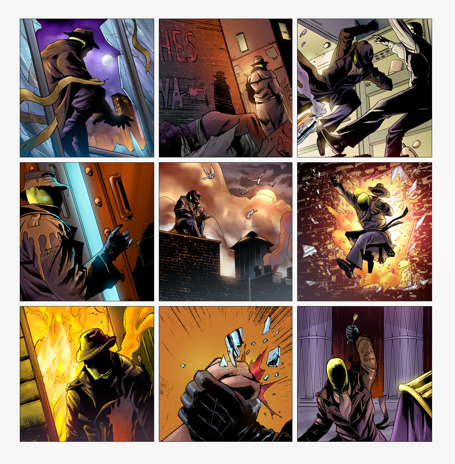 OF HOODS AND MASK Booklet Art, Uncompromised Track