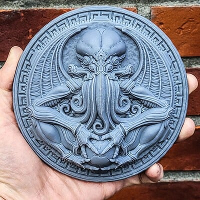 - LOVECRAFT WALL MOUNT SKETCH C-