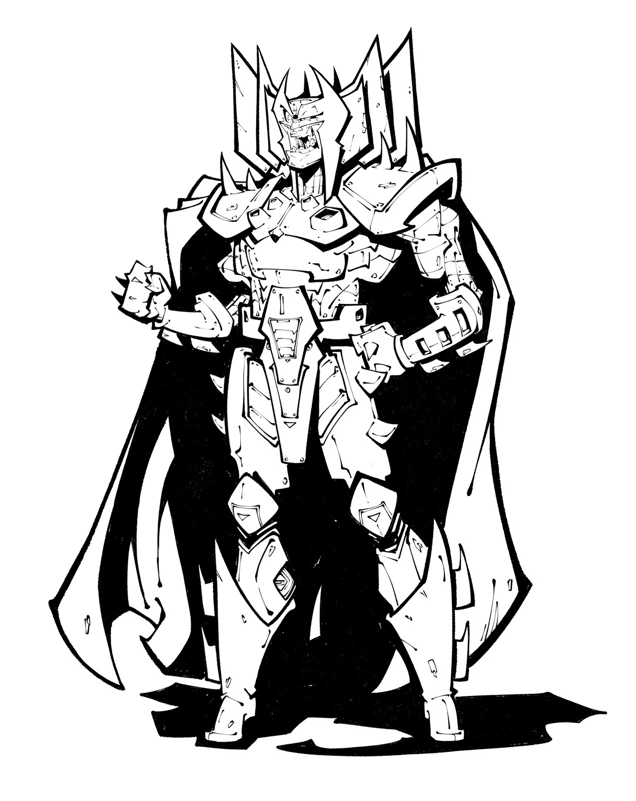 Step 03: Full digital inks.