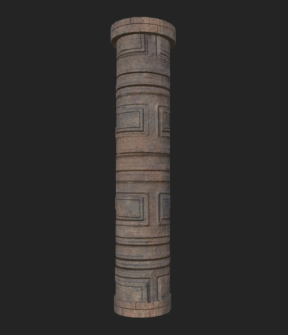 Site Pillars Textured