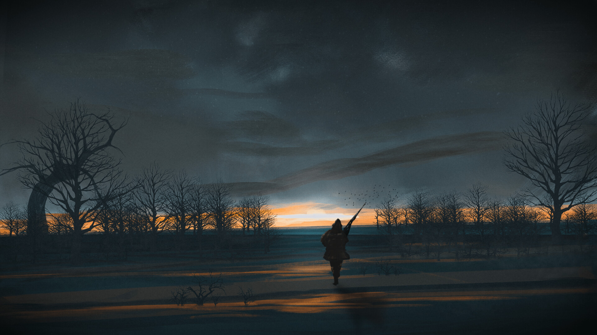 ArtStation Sunset March