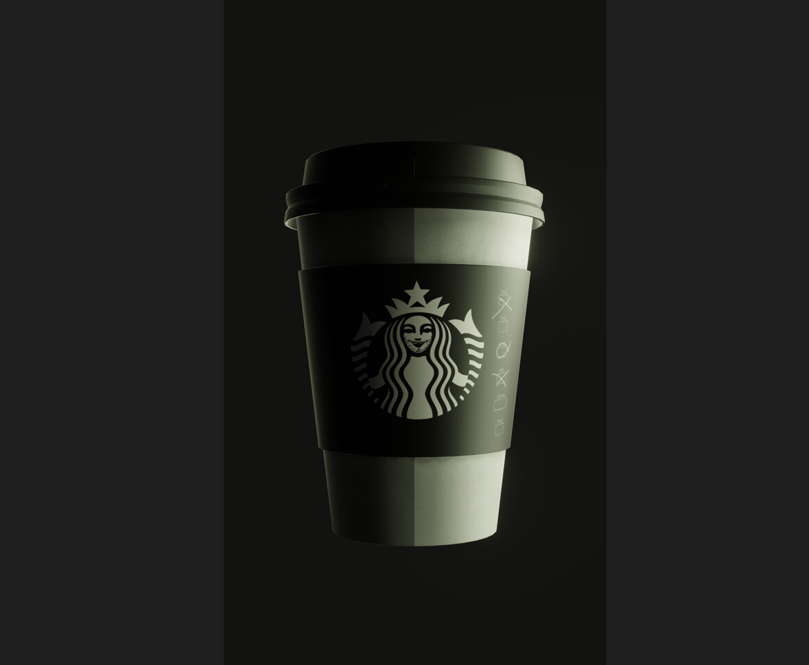 ArtStation 3D DIGITAL ART_ COMMERCIAL ANIMATION_ STARBUCKS CUP