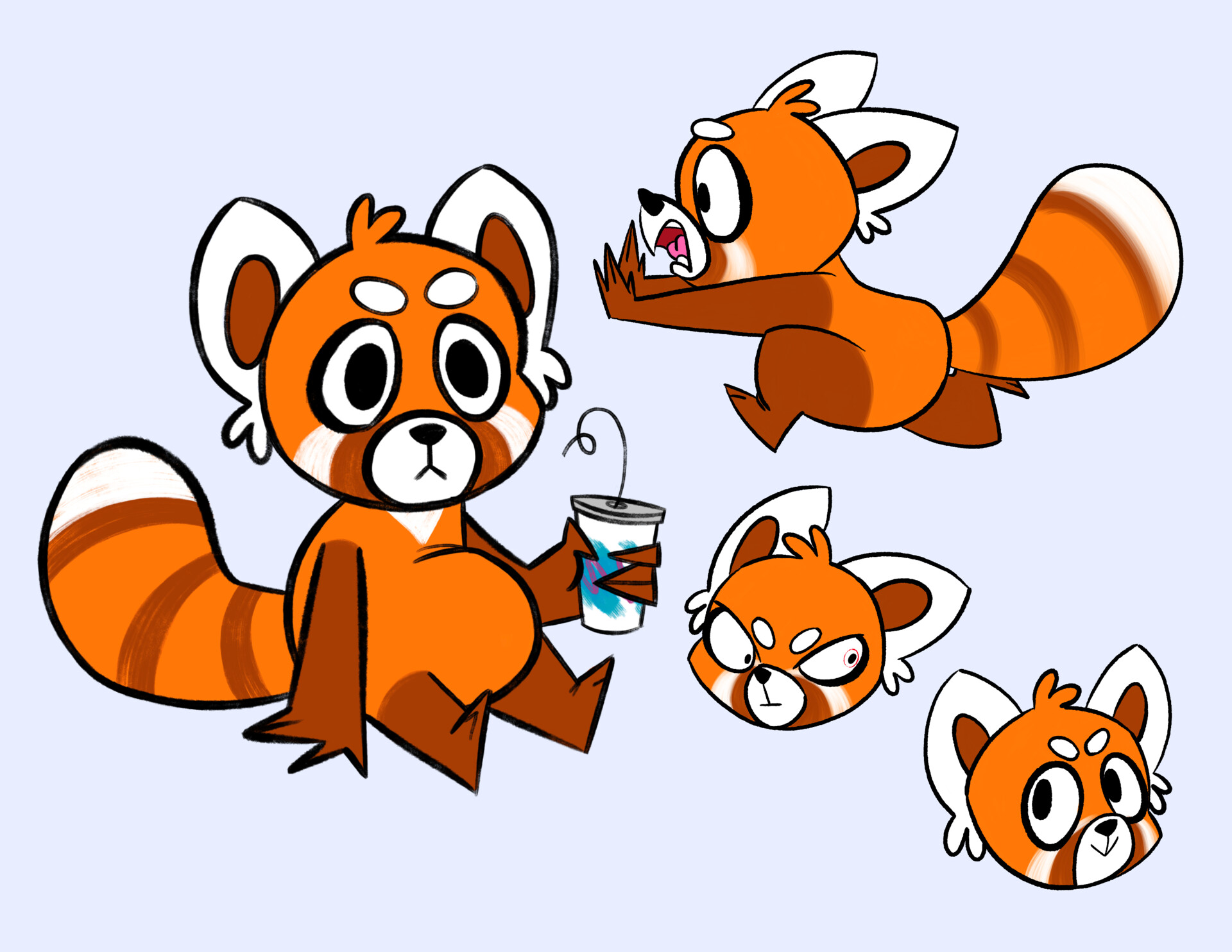 ArtStation - Koi the Red Panda