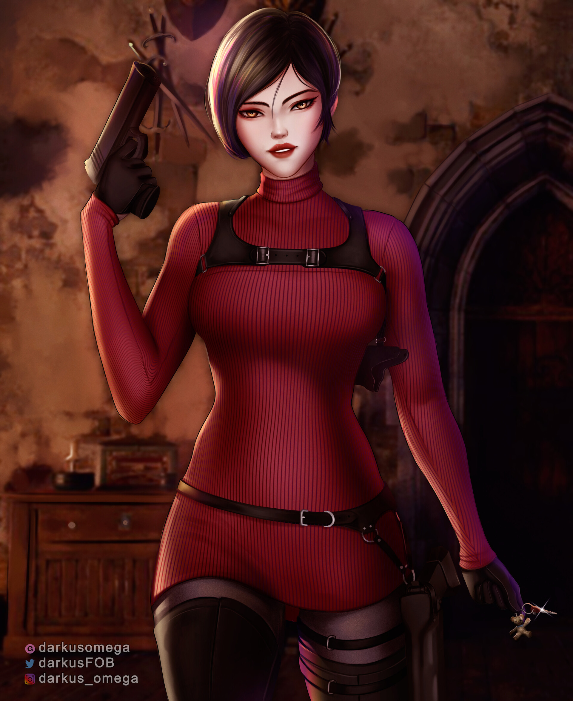 ArtStation - Resident Evil Ada Wong FanArt