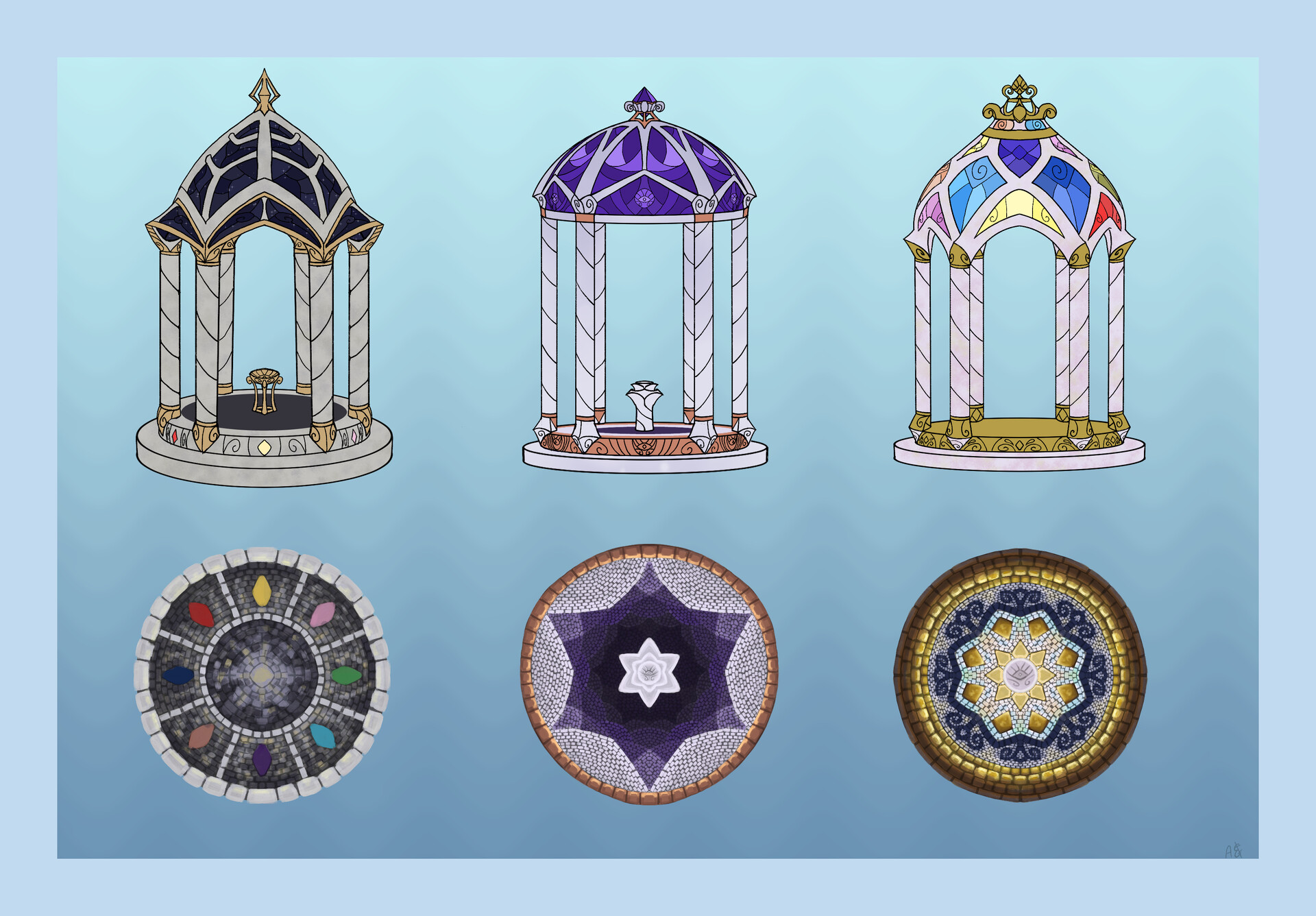 ArtStation Cupola Structure Concept